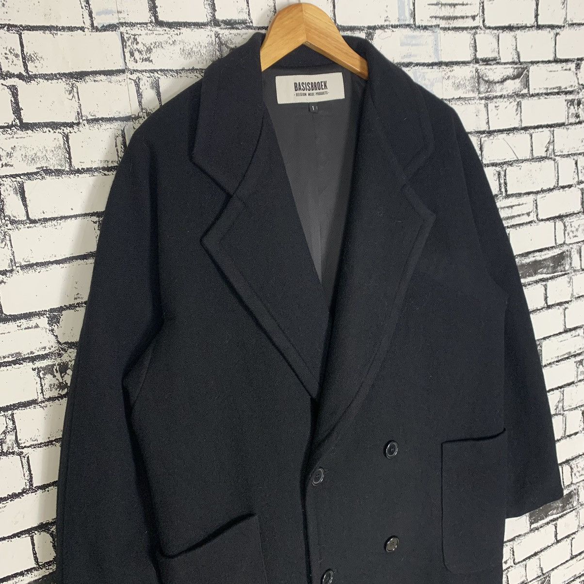 BASISBROEK BASISBROEK Long Wool Coat Jacket Size US M / EU 48-50 / 2 - 4 Thumbnail