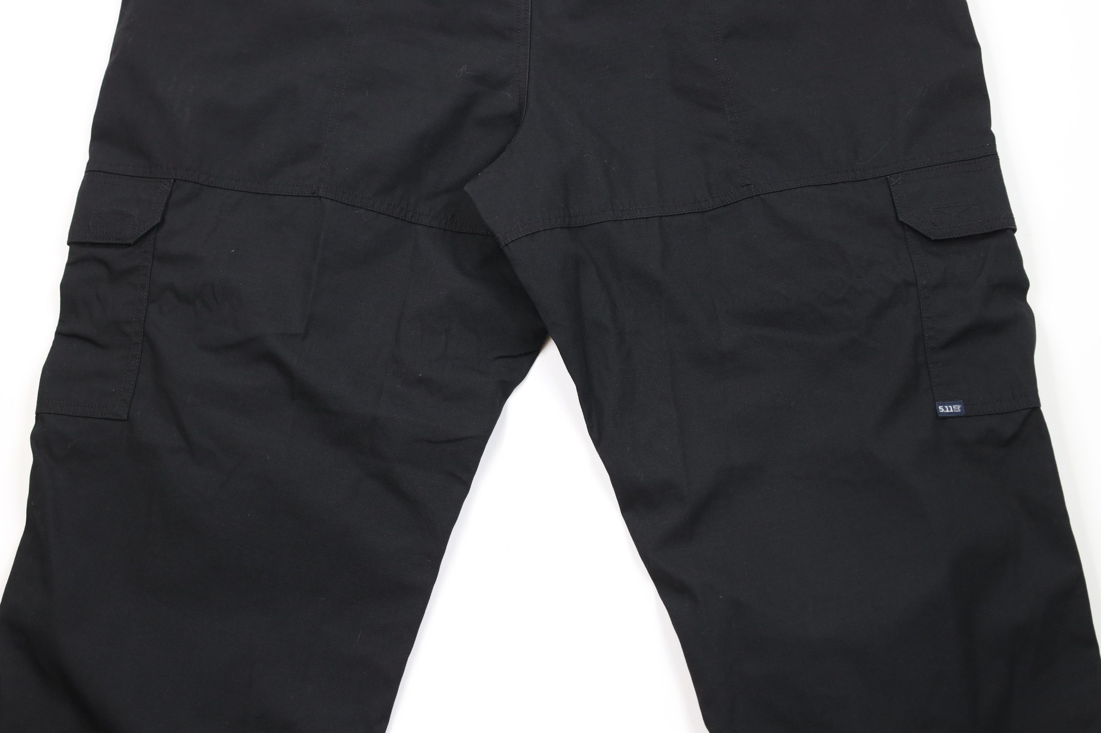 Vintage 5.11 Tactical Series Ripstop Taclite Cargo Pants Black Size US 44 / EU 60 - 12 Thumbnail