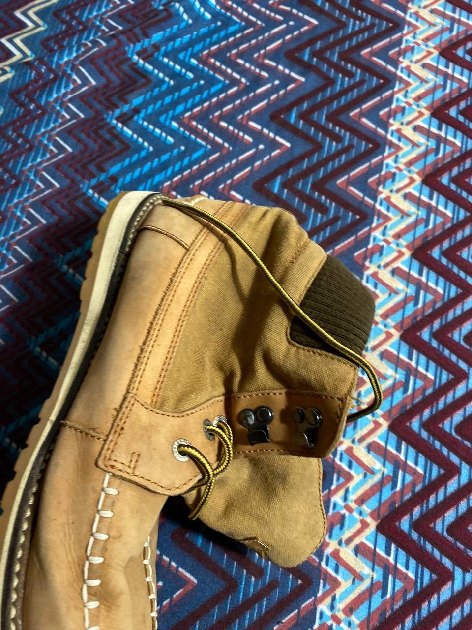 Lacoste × Vintage LACOSTE FREE SHIPPING size 9 US Classic Boots Leather Brown Size US 10 / EU 43 - 19 Thumbnail