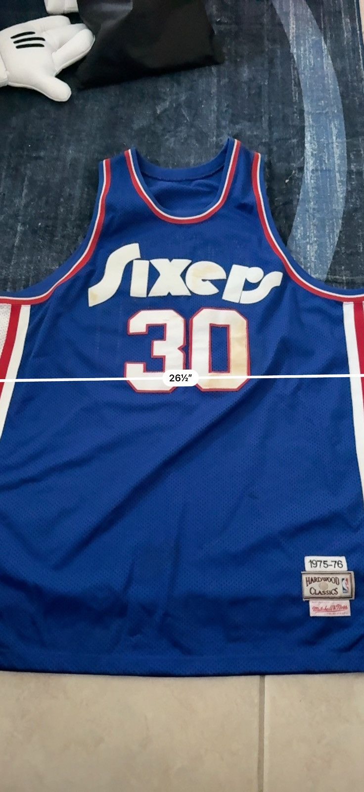 NBA Authentic throwback Philadelphia 76ers jersey Size US XL / EU 56 / 4 - 3 Thumbnail