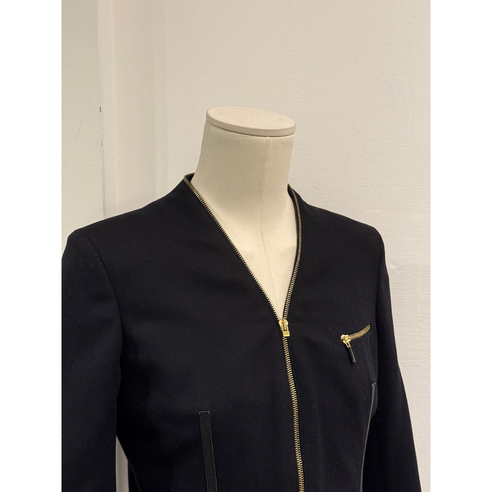Alexander McQueen A/W2003 Alexander McQueen full zip sleeve jacket Size M / US 6-8 / IT 42-44 - 3 Thumbnail