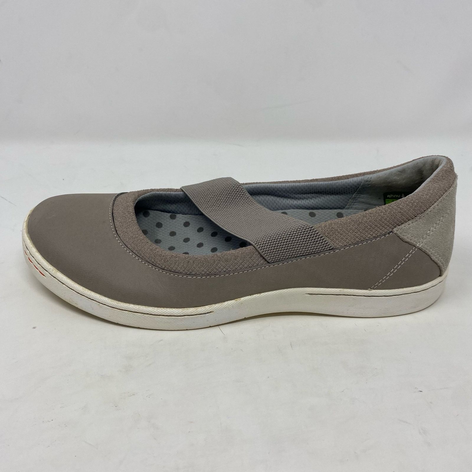 Other Ahnu Tan Taupe Loafer Elastic Mary Jane Strap Suede Size 8 Size US 8 / IT 38 - 2 Thumbnail