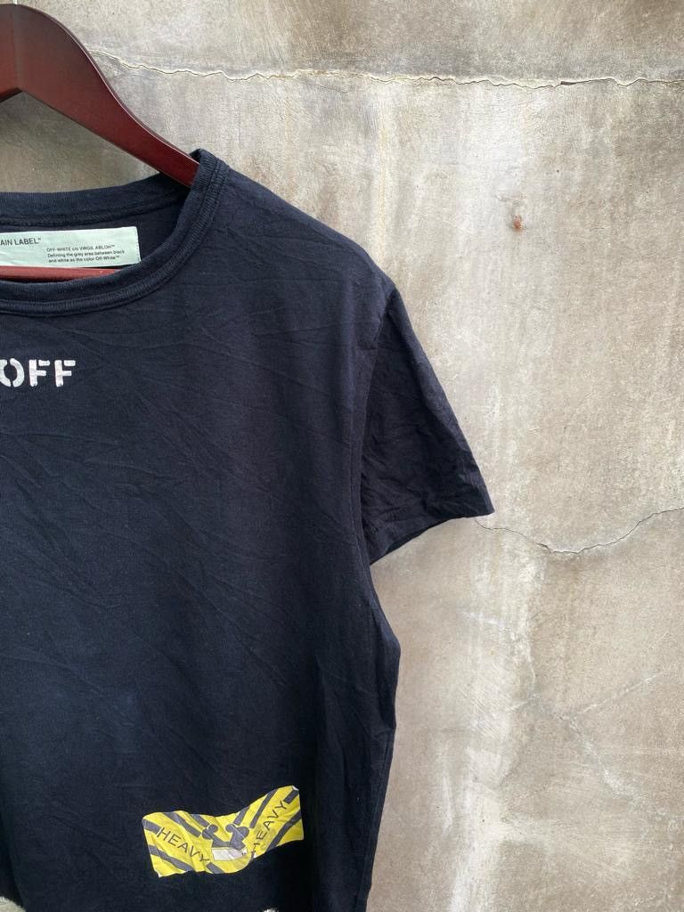 Off-White SS17 Mirrors Spray Paint Tee Size US XS / EU 42 / 0 - 4 Thumbnail