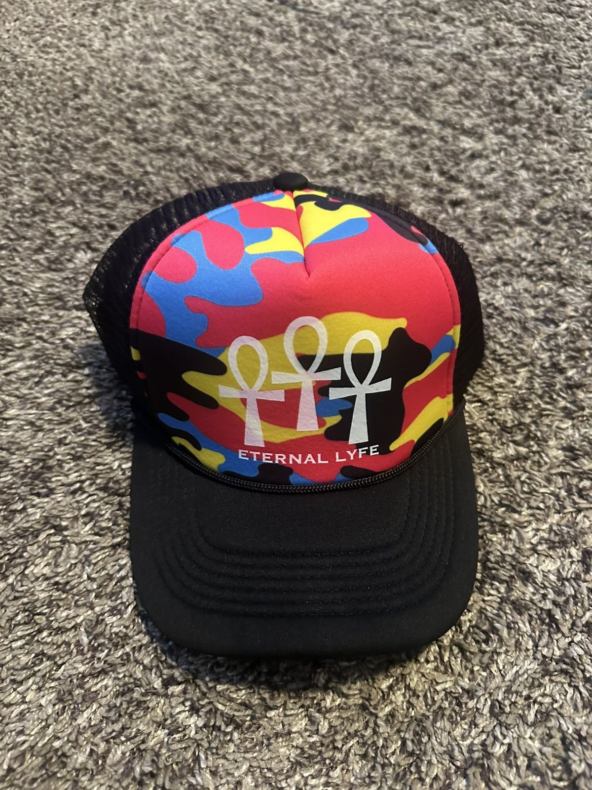 Other csa.worldwide Eternal lyfe Trucker Hat Multi Color One Size Size ONE SIZE - 1 Thumbnail