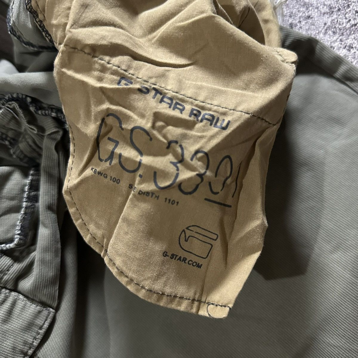 G-Star G-Star Multi Pocket Military Jorts Pants Size US 33 - 13 Thumbnail