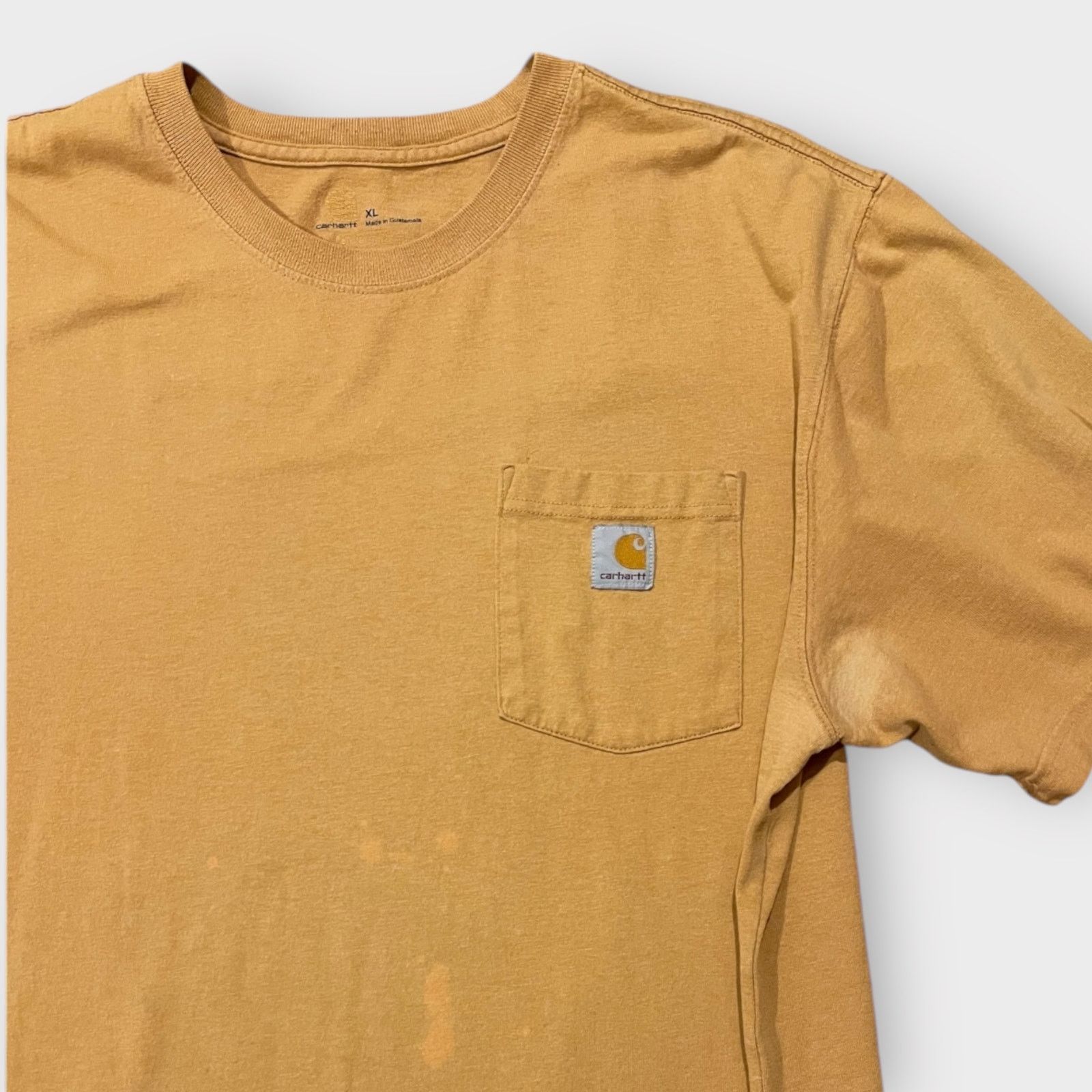 Carhartt × Vintage Carhartt Distressed Pocket Tee – Yellowstone Heather | XL Size US XL / EU 56 / 4 - 5 Thumbnail