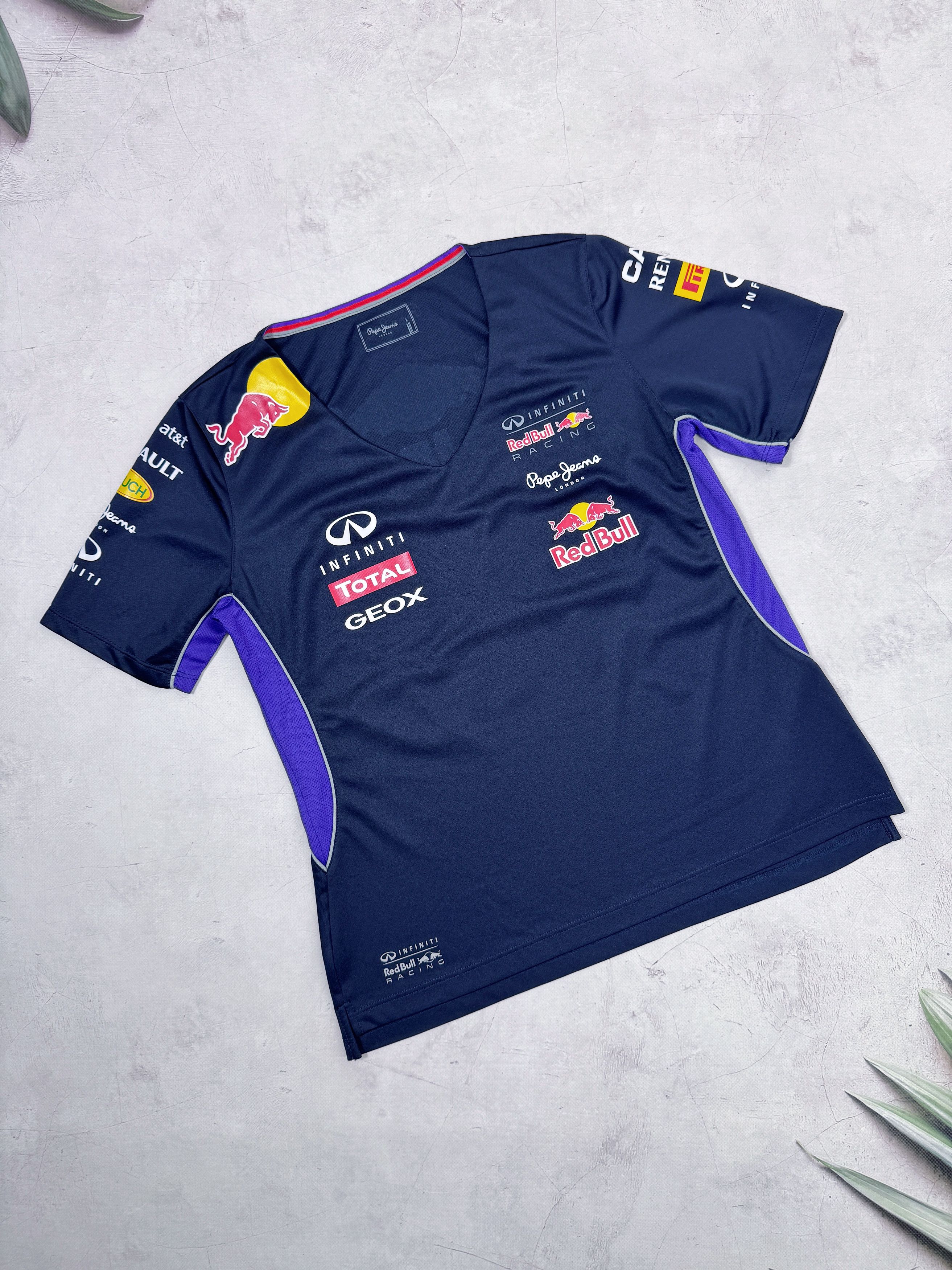 Pepe Jeans Pepe Jeans Red Bull T-Shirt Racing Total Infiniti Pirelli F1 Size L / US 10 / IT 46 - 3 Thumbnail
