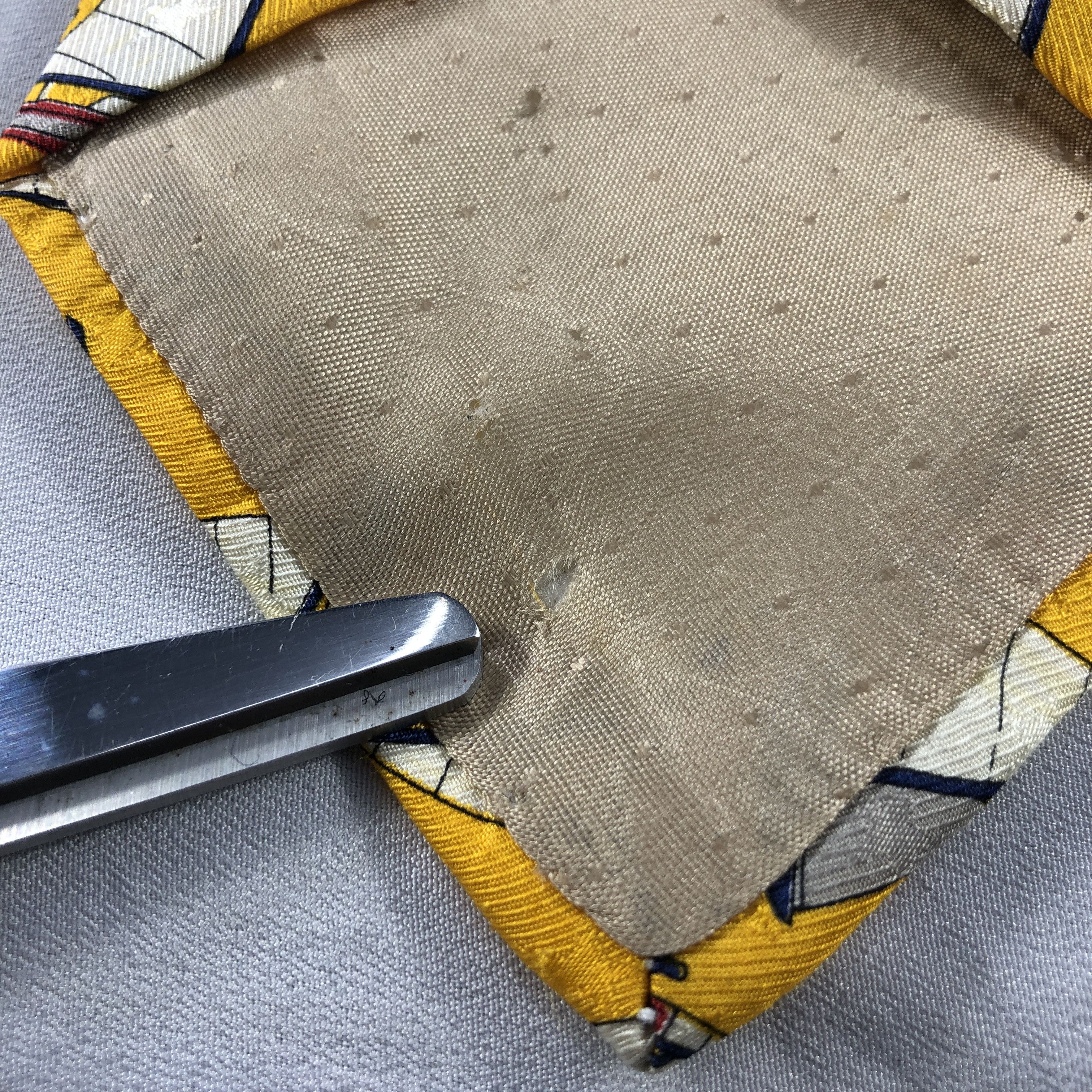 Balenciaga × Vintage Vintage Balenciaga Silk Neck Ties T121 Size ONE SIZE - 3 Thumbnail
