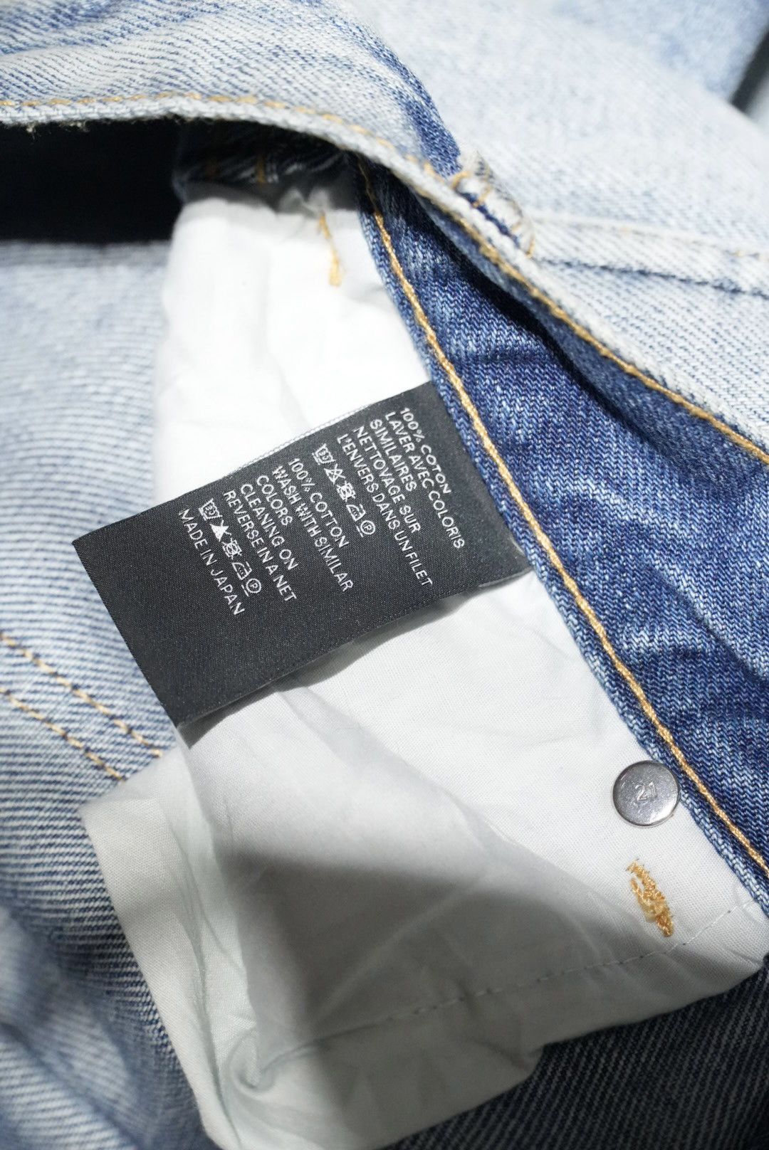 Celine Celine Hedi Slimane Ripped Washed Denim Pants Size US 30 / EU 46 - 9 Thumbnail