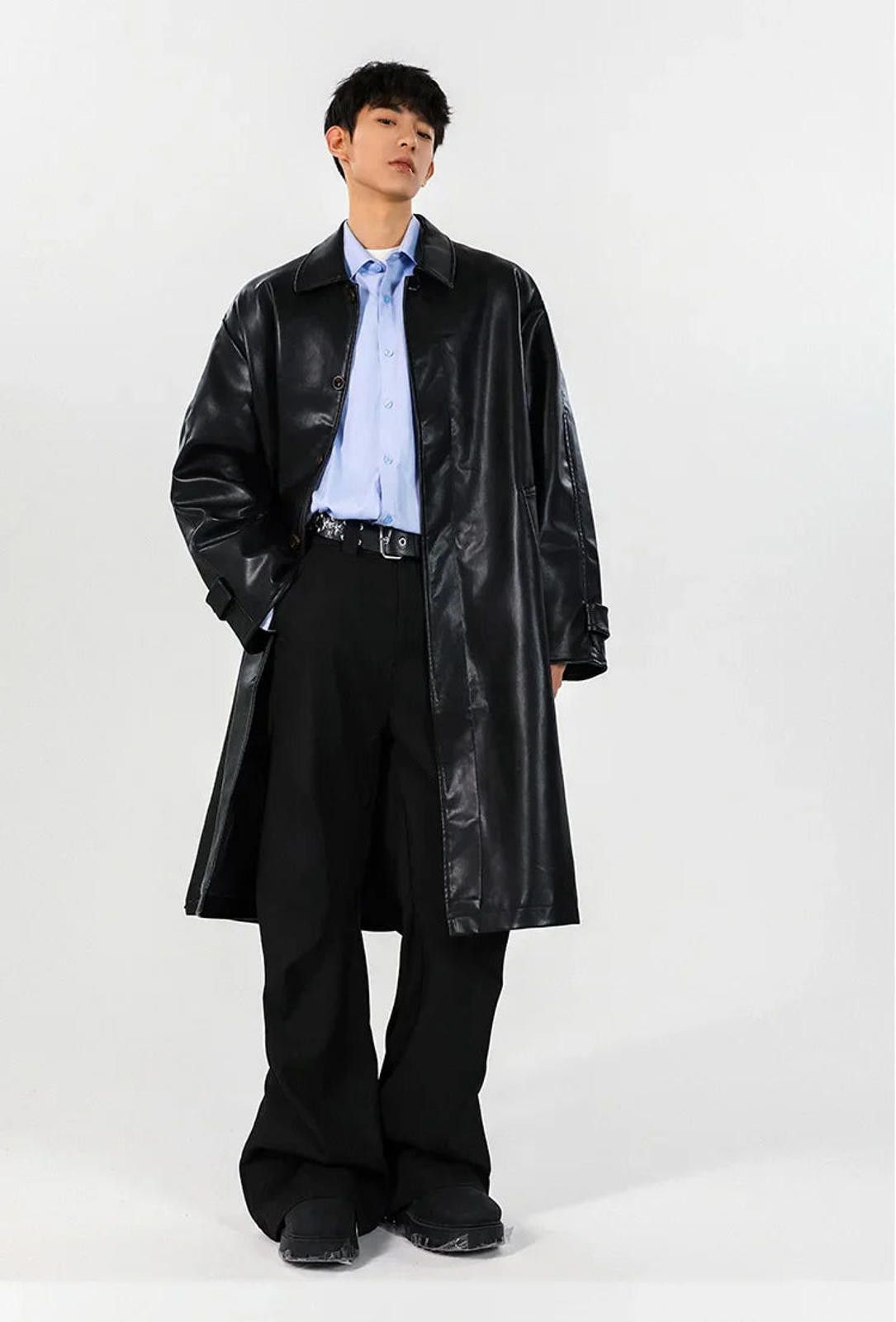 Other Faux Leather Trench Coat Size US M / EU 48-50 / 2 - 11 Thumbnail