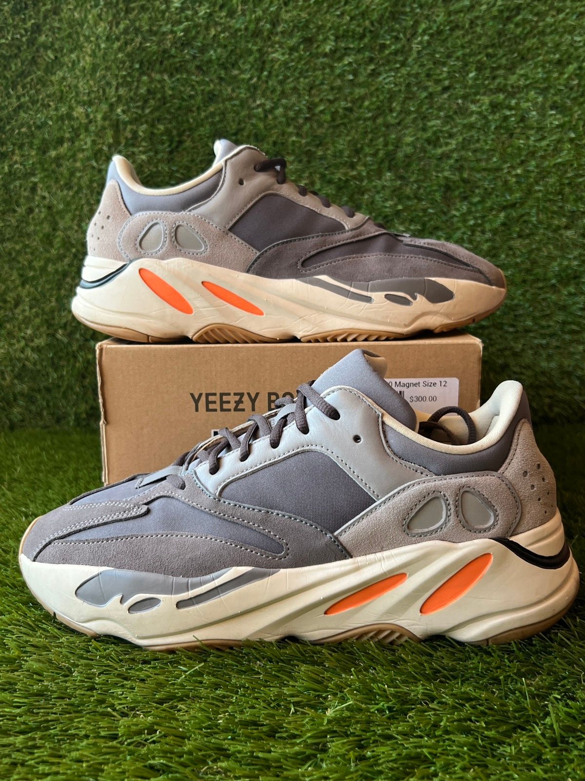 Pre-owned Adidas X Kanye West Adidas Yeezy Boost 700 V1 Magnet Shoes In Multicolor