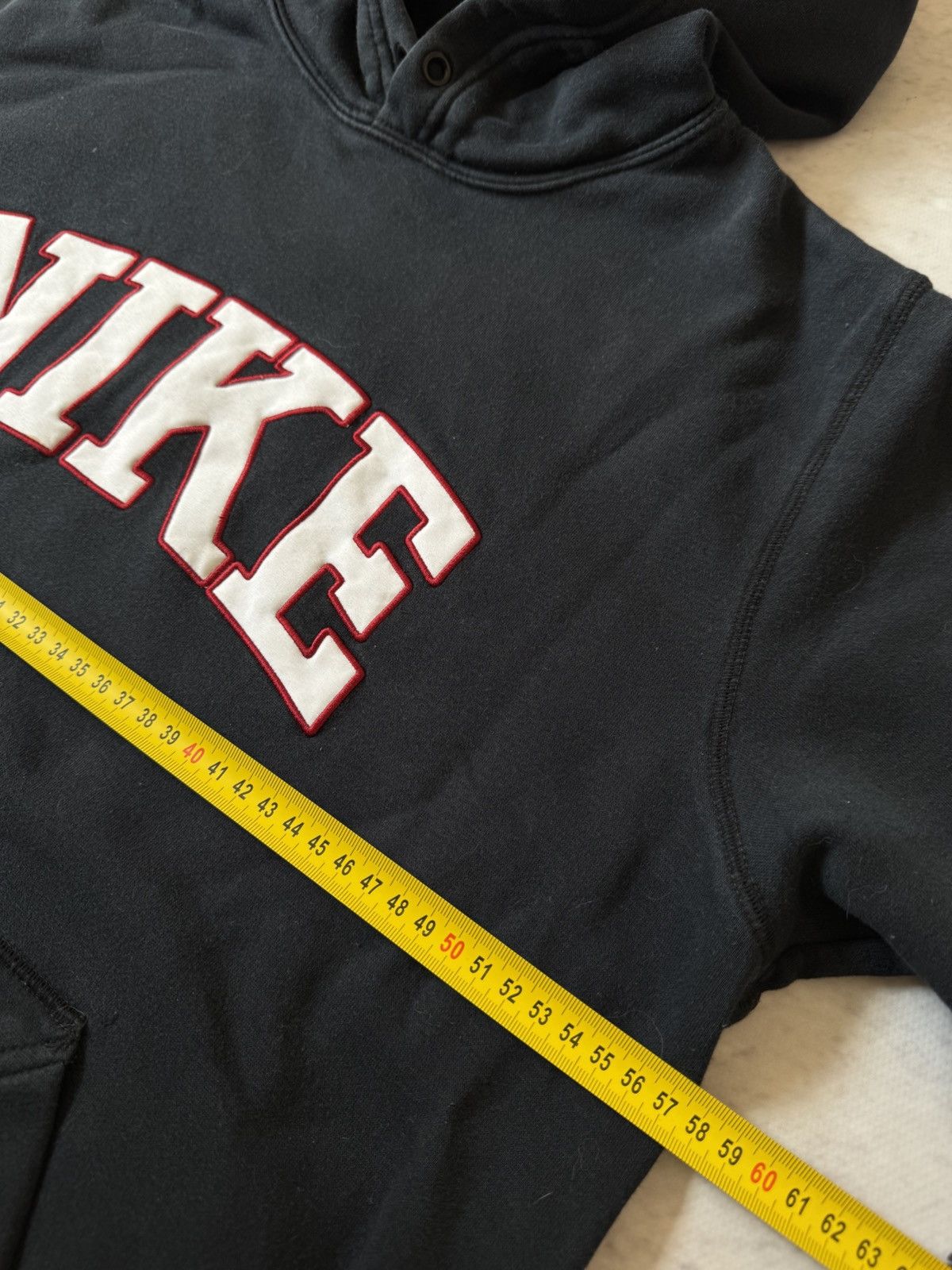 Nike × Vintage NIKE VINTAGE 00s y2k OVERSIZE BAGGY HOODIE CENTER LOGO Size US S / EU 44-46 / 1 - 8 Thumbnail