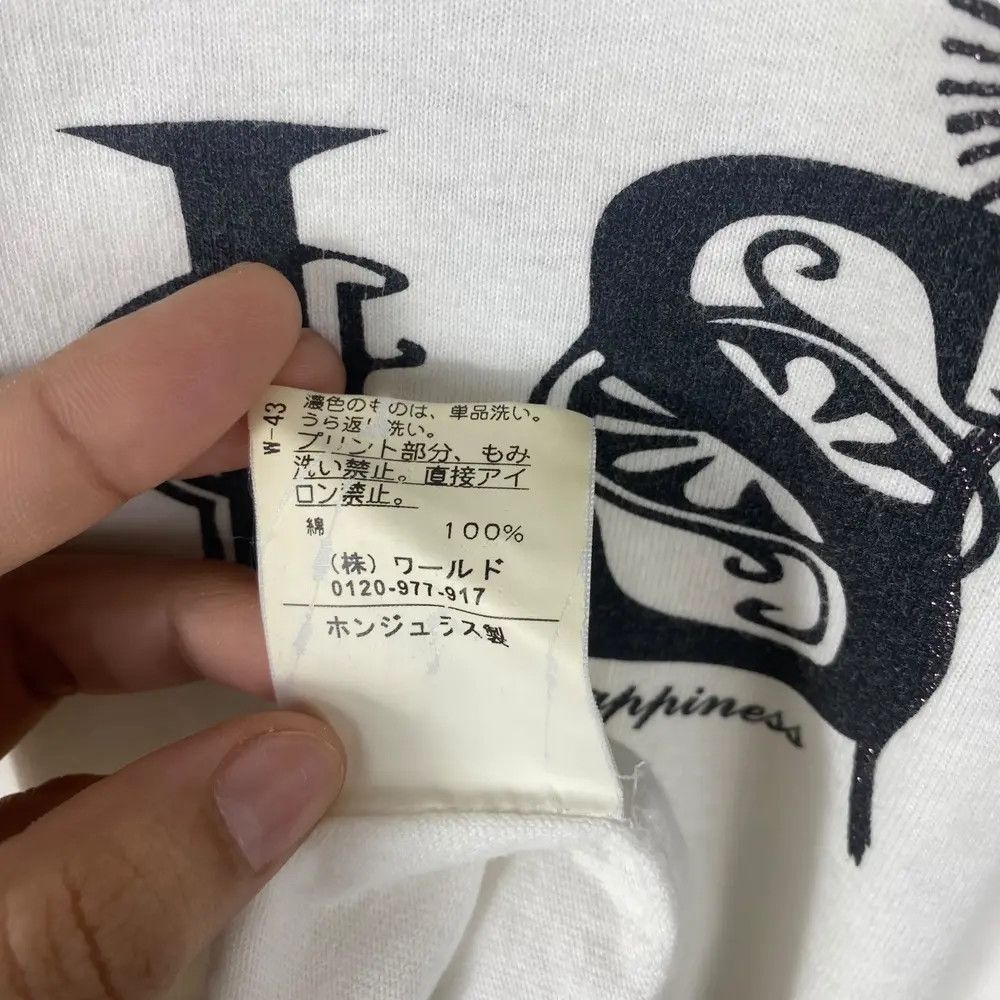 Japanese Brand Vintage TAKEO KIKUCHI I Wish You Every Happiness Tee Shirt Size US L / EU 52-54 / 3 - 8 Thumbnail