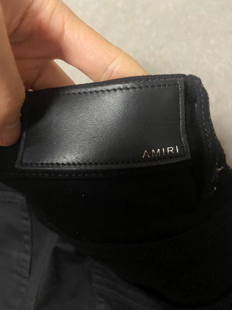 Amiri Amiri black diamond crystal denim jeans Size US 30 / EU 46 - 8 Thumbnail