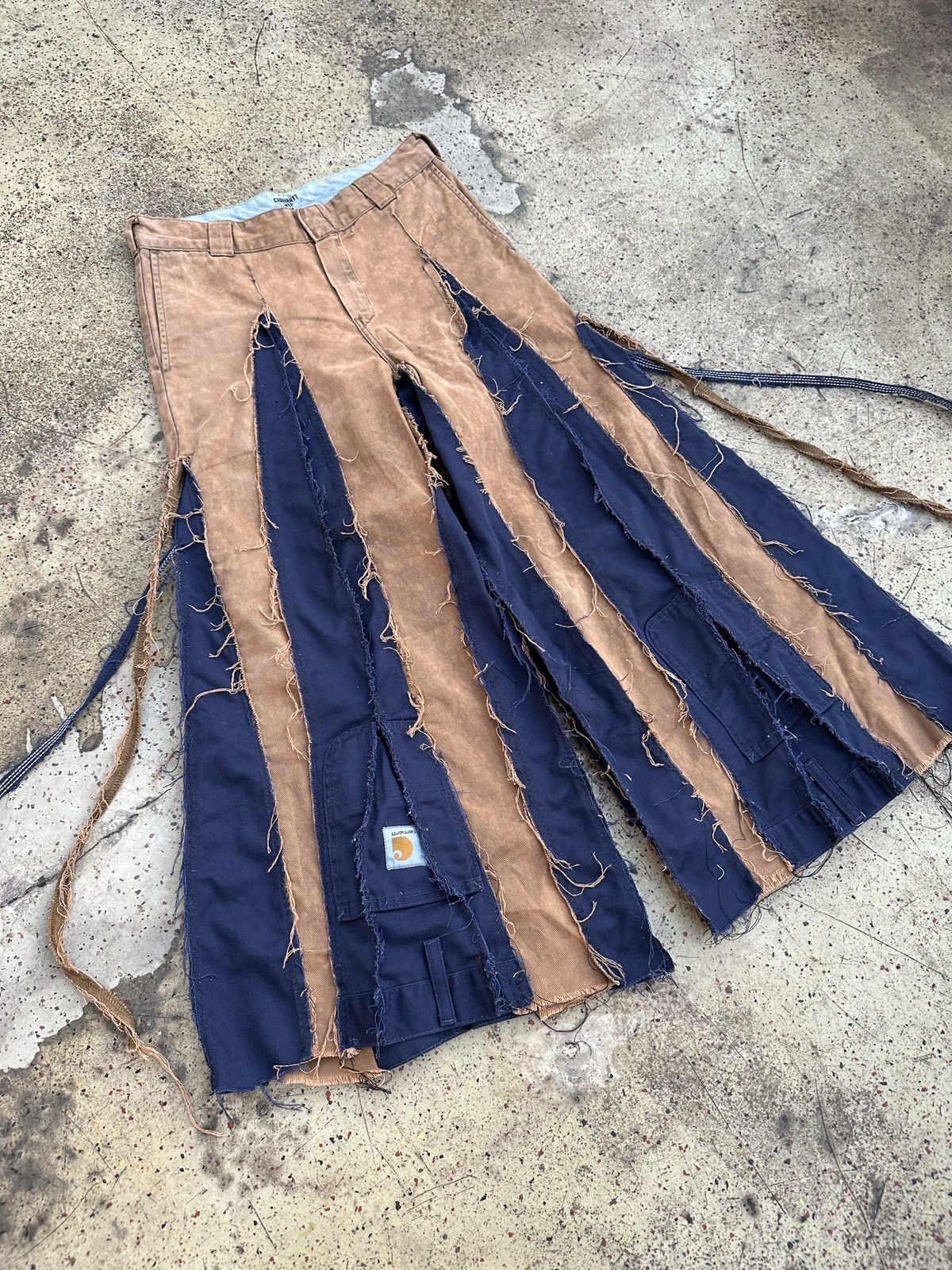 Carhartt × Vintage Carhartt Custom Wide Pants Size 29" - 2 Thumbnail