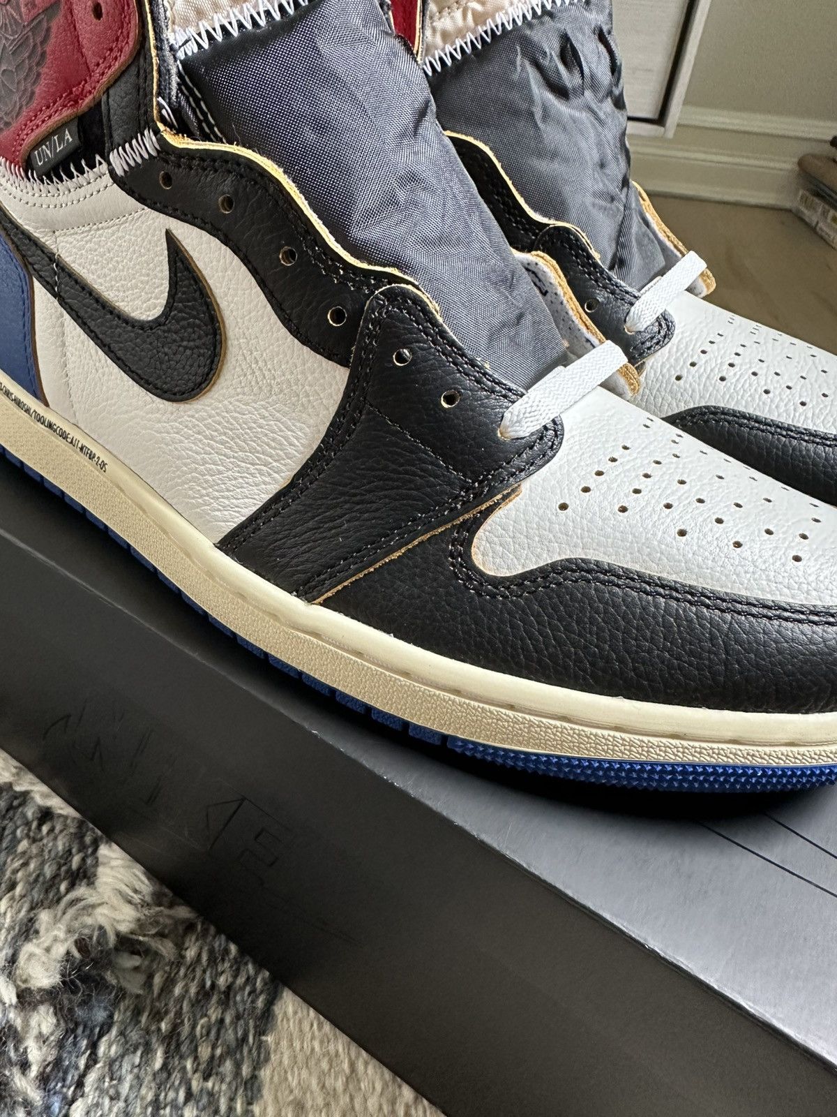 Nike Fragment x Union Air Jordan 1s sz 11 Size US 11 / EU 44 - 10 Thumbnail