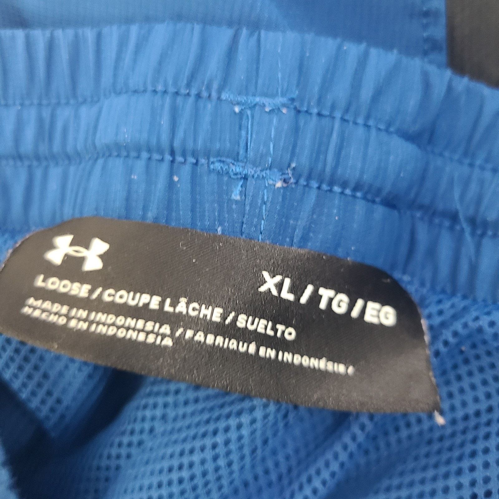 Under Armour Under Armour Mens Size XL Blue Sweat Pants Track Pants Size US 38 / EU 54 - 7 Thumbnail