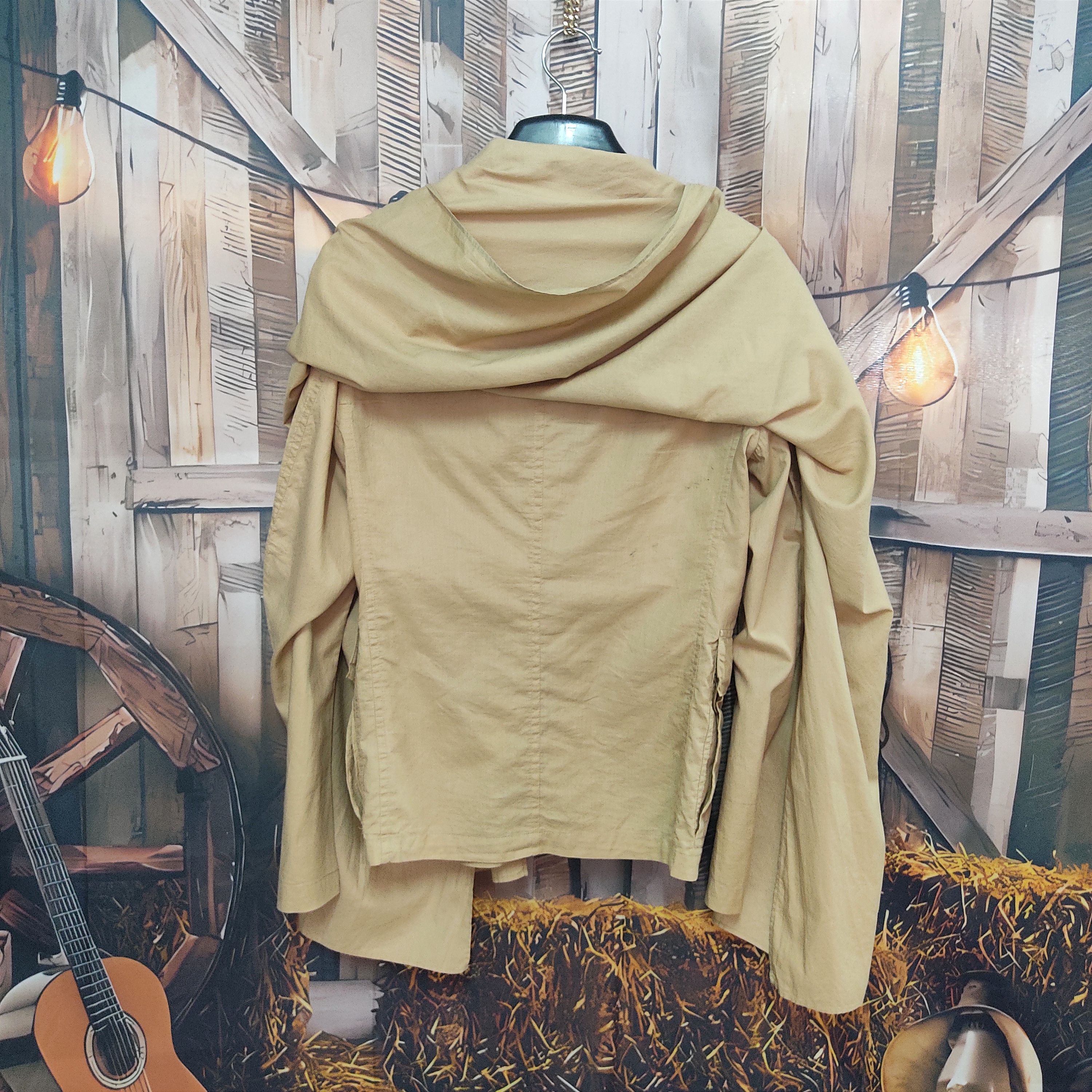 CABANE de ZUCCa × Zucca CABANE de ZUCCA Type ZU01CZ02 Cotton 100 Cape Jacket Size S / US 4 / IT 40 - 3 Thumbnail