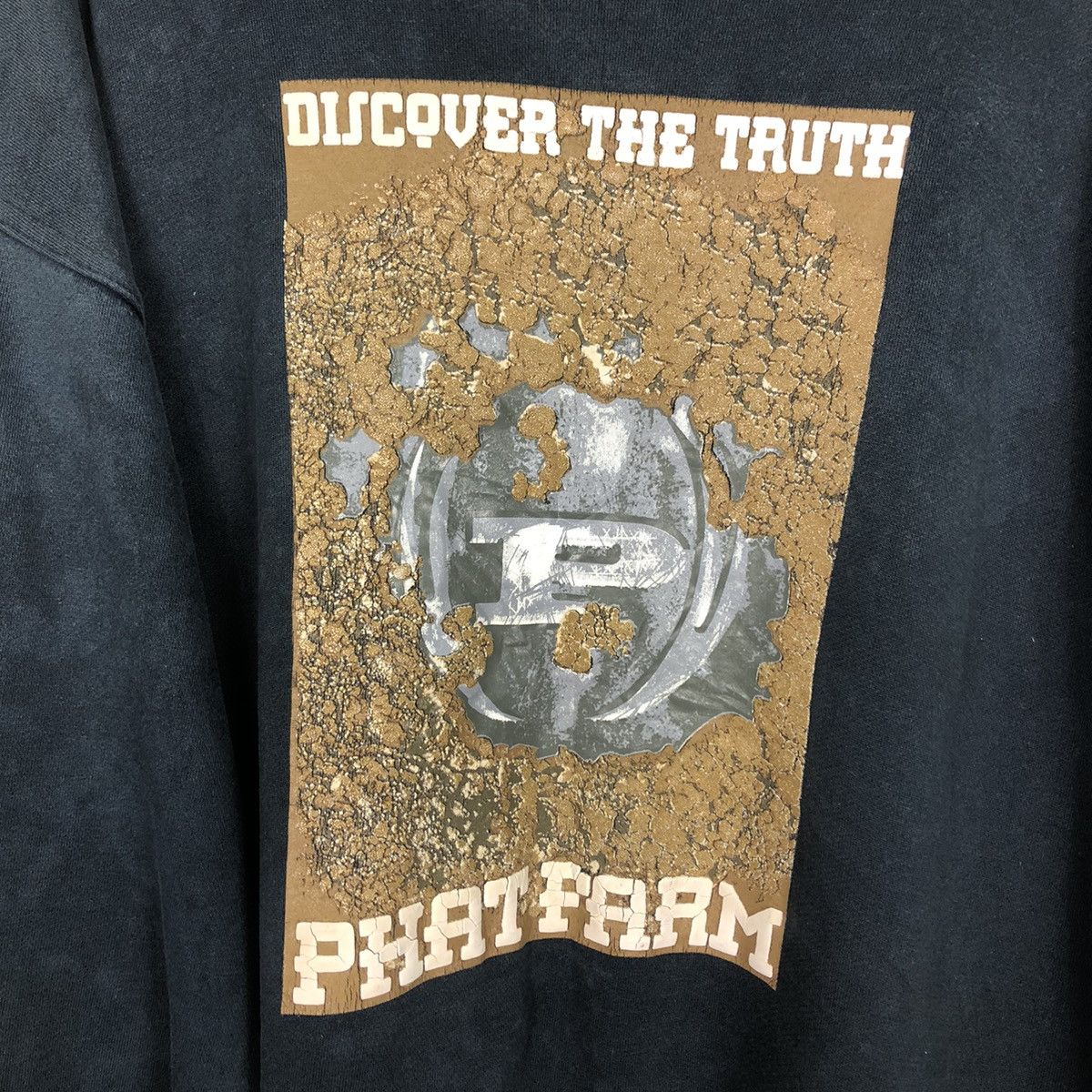 Japanese Brand 📌Vintage Sweatshirt Phat Farm Big Logo Issey Miyake Design Size US XL / EU 56 / 4 - 14 Thumbnail