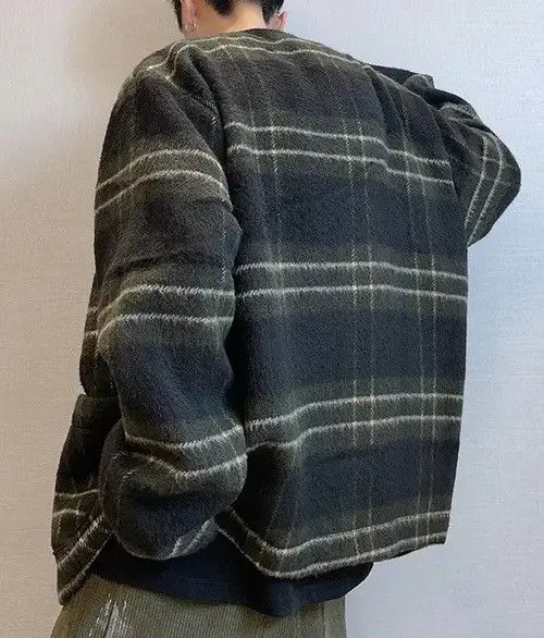 Japanese Brand Vintage Street y2k Striped Loose Casual Jacket Coat Size US XL / EU 56 / 4 - 4 Thumbnail