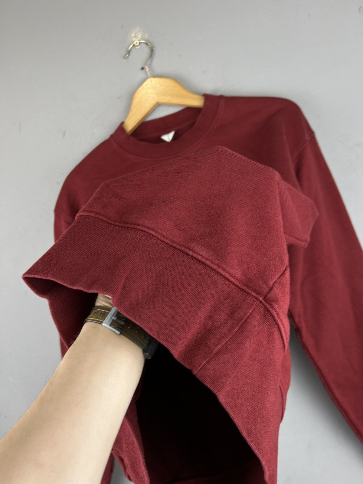 Arket Arket Red Sweatshirt oversized Size US S / EU 44-46 / 1 - 4 Thumbnail