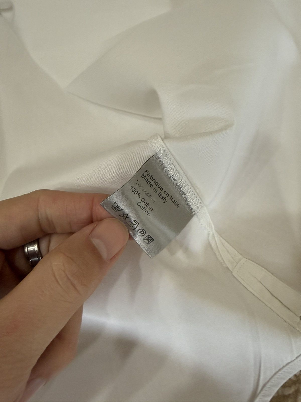 Dior Dress Shirt with Bee Embroidery Size US S / EU 44-46 / 1 - 5 Thumbnail