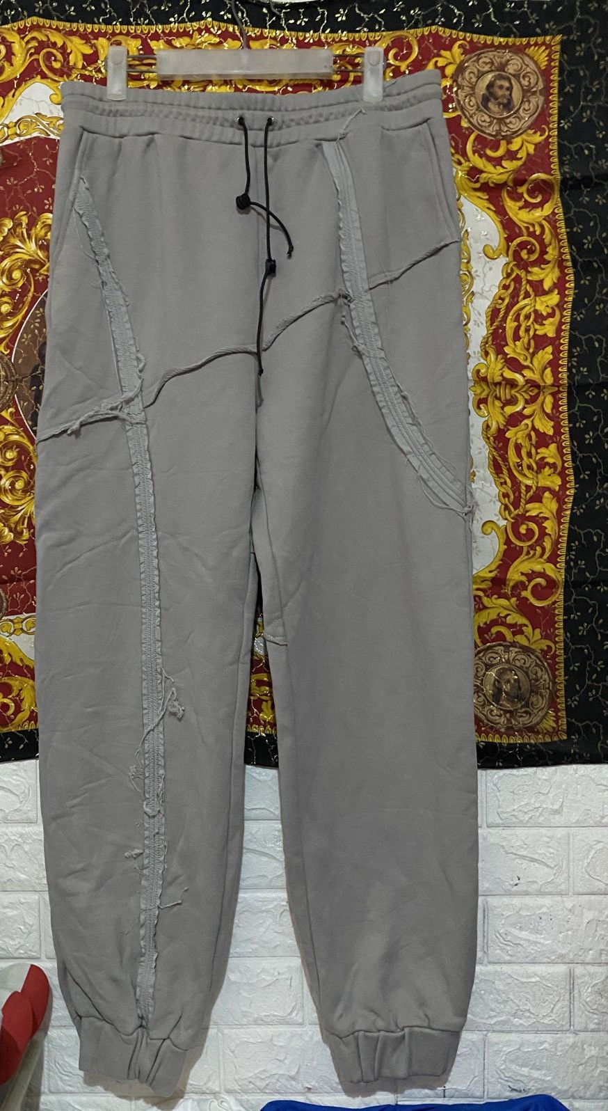 Other Blind No Plan Bondage wide sweat jogger pants Size US 32 / EU 48 - 1 Thumbnail