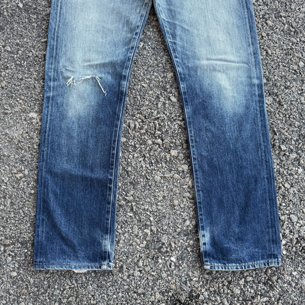 Japanese Brand VINTAGE S002 JAPANESE MUD WASHED JEAN DENIM PANTS Size US 33 - 4 Thumbnail