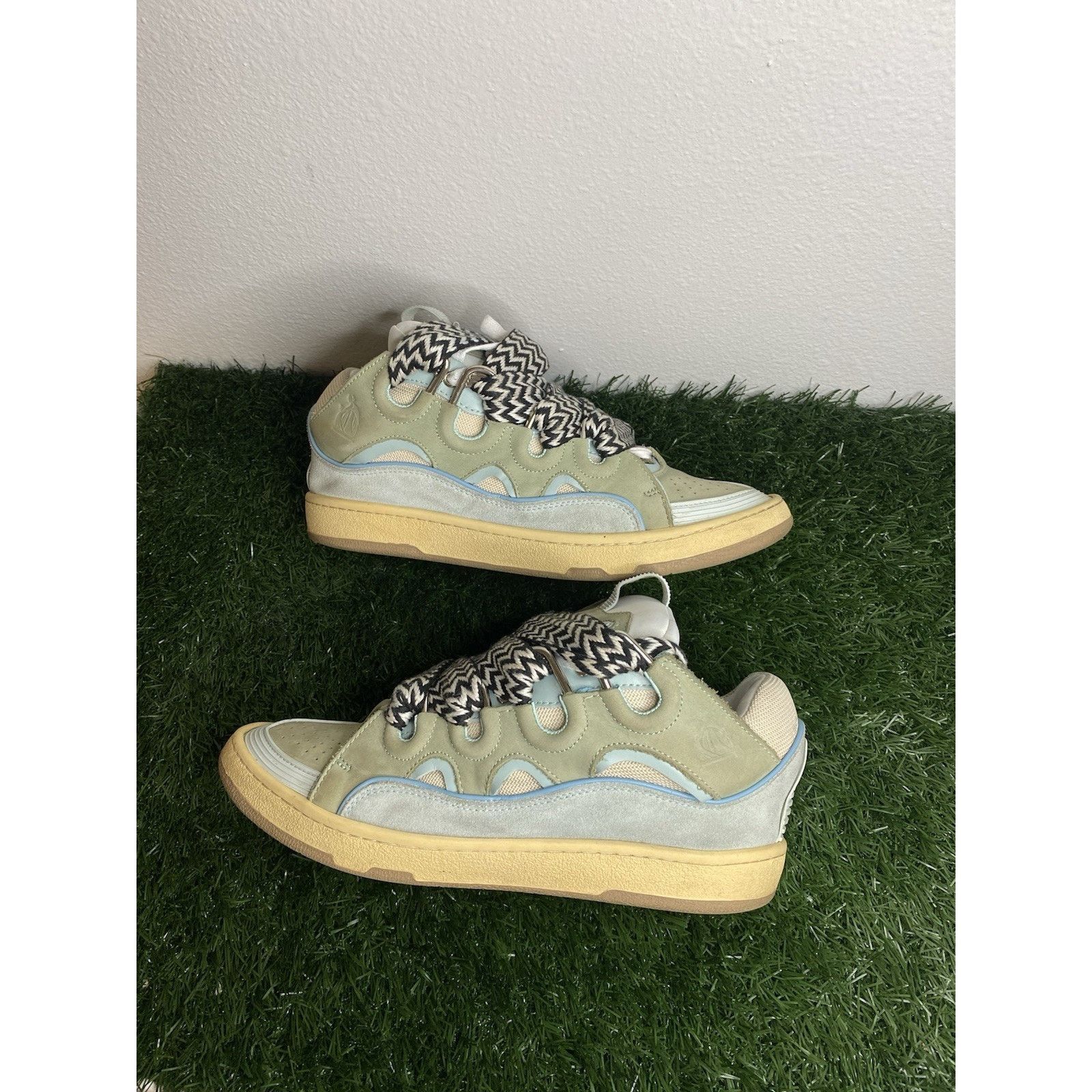 Lanvin Lanvin Curb Sneakers “Pale Blue“ |10-10.5 M Size US 10.5 / IT 40.5 - 2 Thumbnail