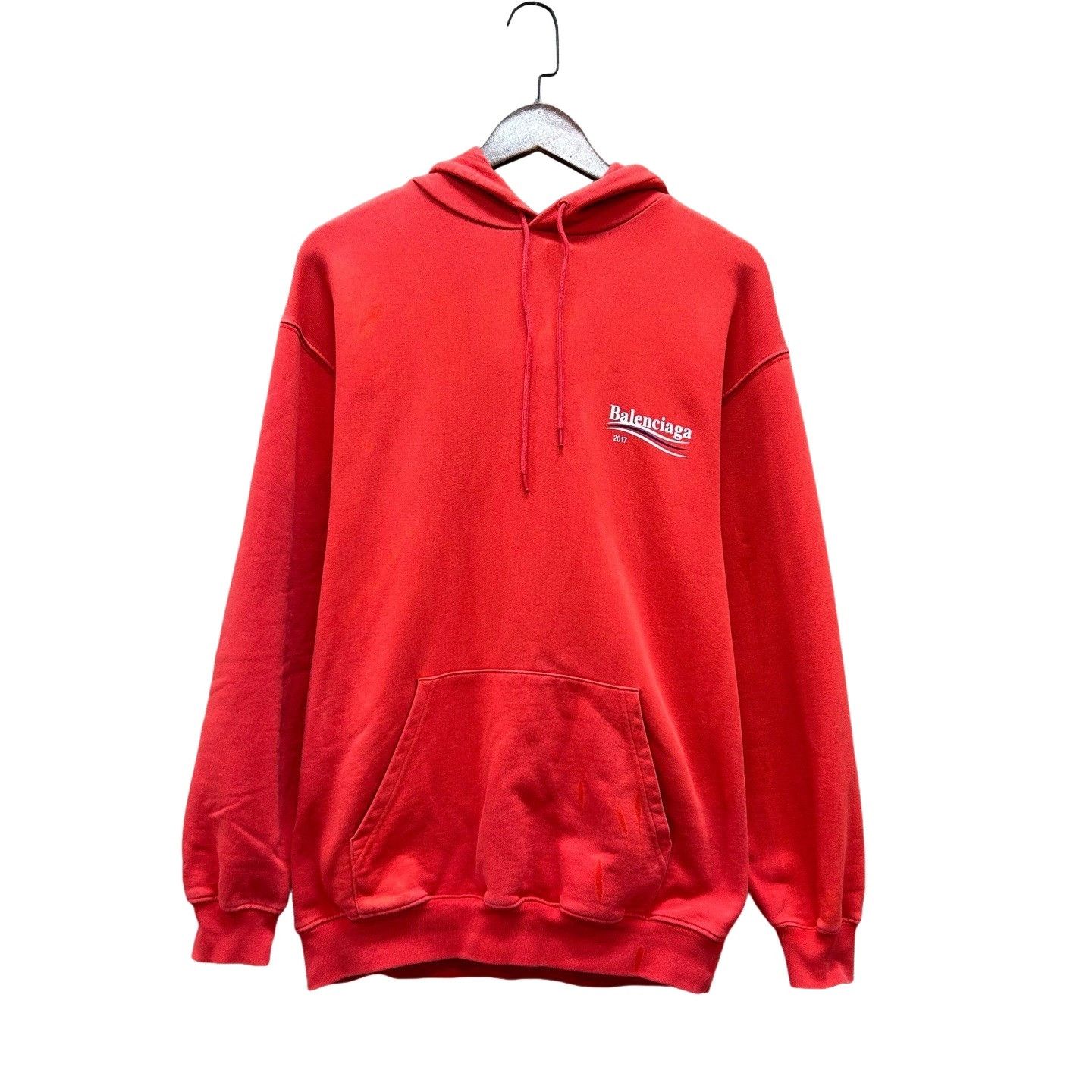 Balenciaga Balenciaga Logo Print Hoodie Size XS Size US XS / EU 42 / 0 - 1 Thumbnail