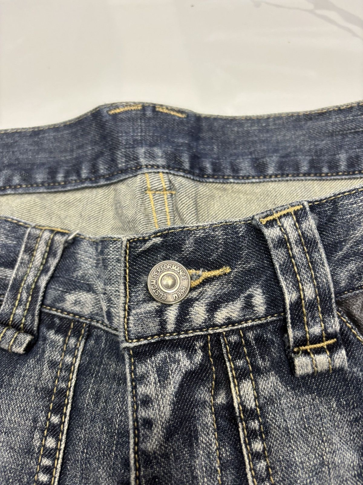 Kapital 🔥PPFM AW2011 CURVE DENIM MULTI ZIPPER POCKET JEANS Size US 32 / EU 48 - 14 Thumbnail