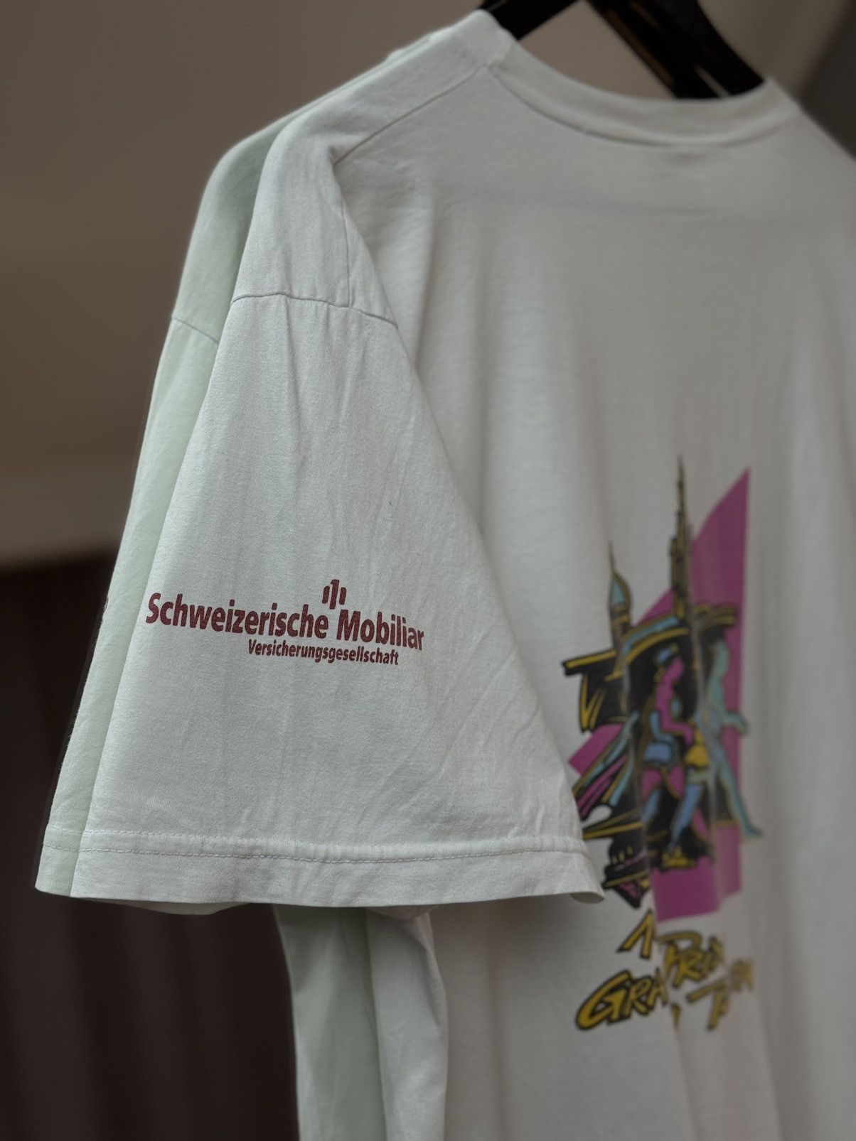 Asics Vintage Asics Grand Prix Von Bern 1997 T-shirt Size US XL / EU 56 / 4 - 8 Thumbnail
