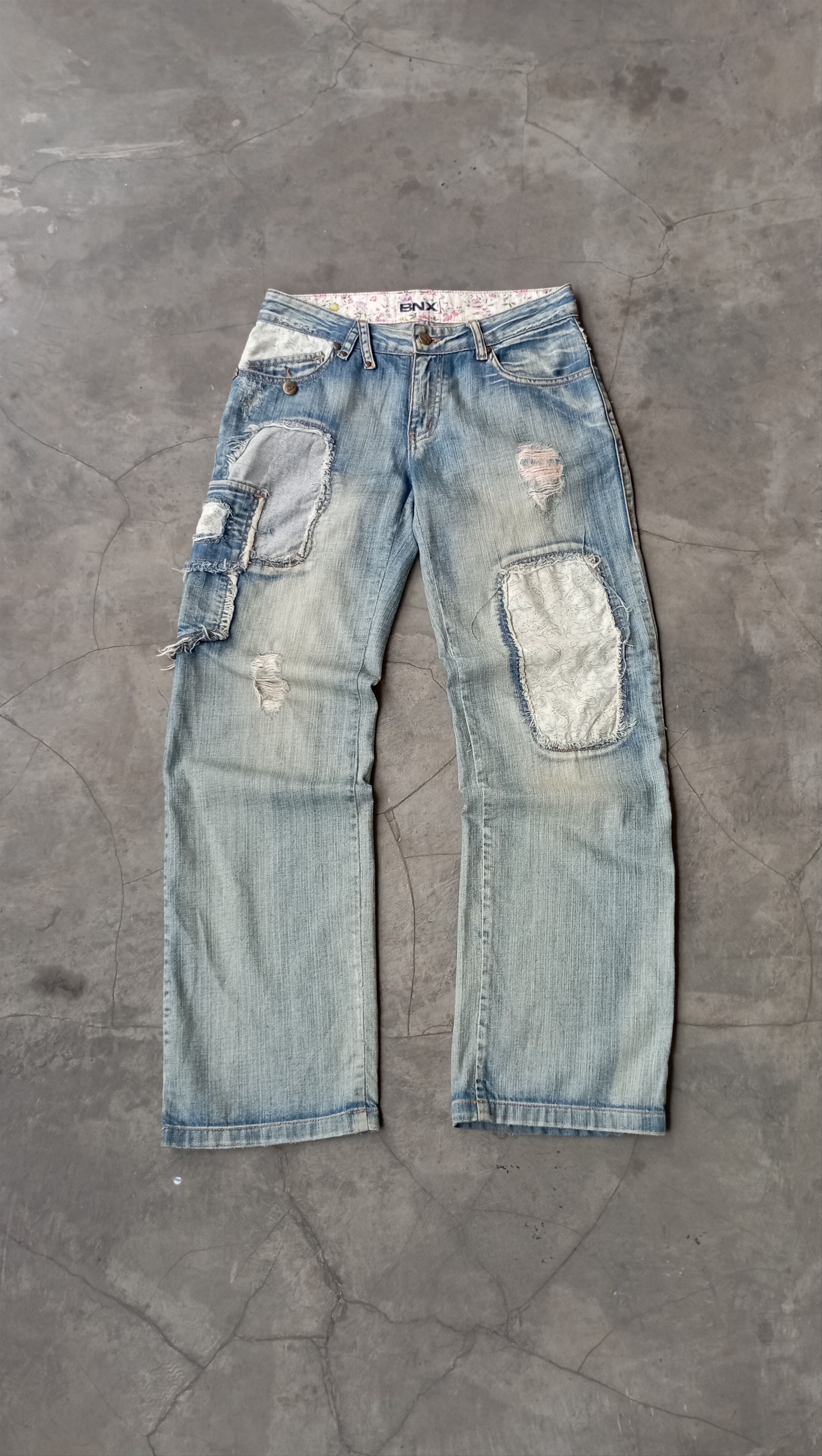 Japanese Brand × Vintage Vintage Jeans Denim Japanese Disstresed Size US 30 / EU 46 - 1 Thumbnail