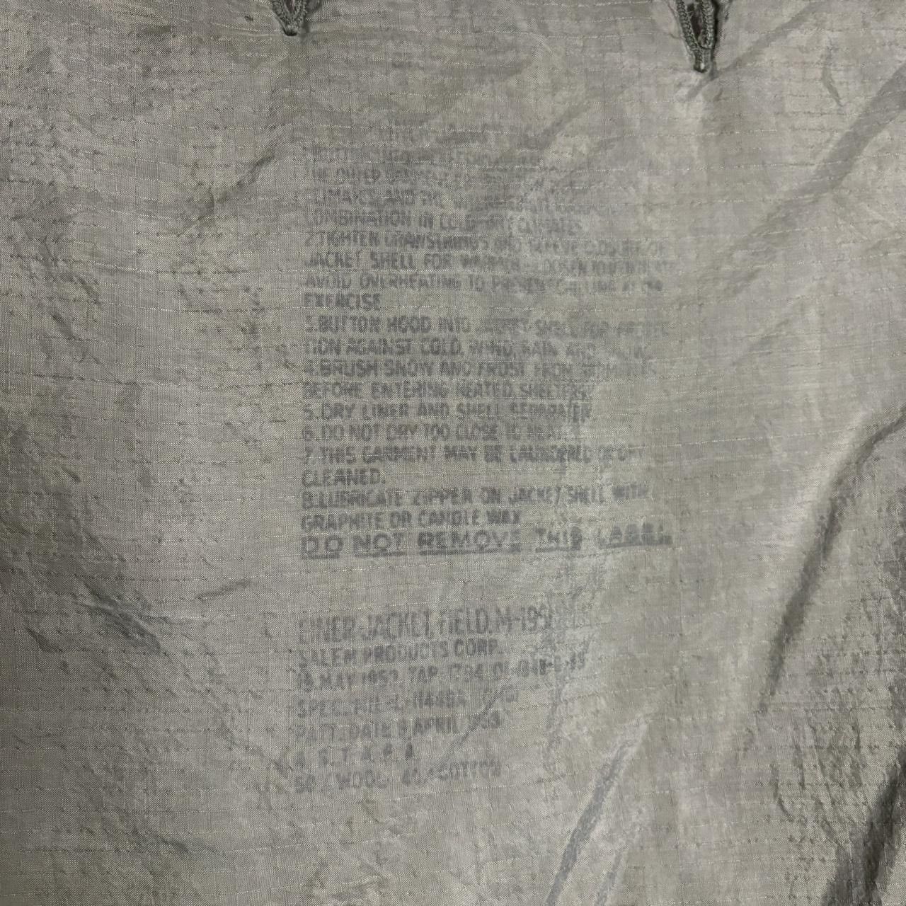 Vintage Vintage 50s American Korean War Liner Jacket Field M-1951 Size US M / EU 48-50 / 2 - 7 Thumbnail