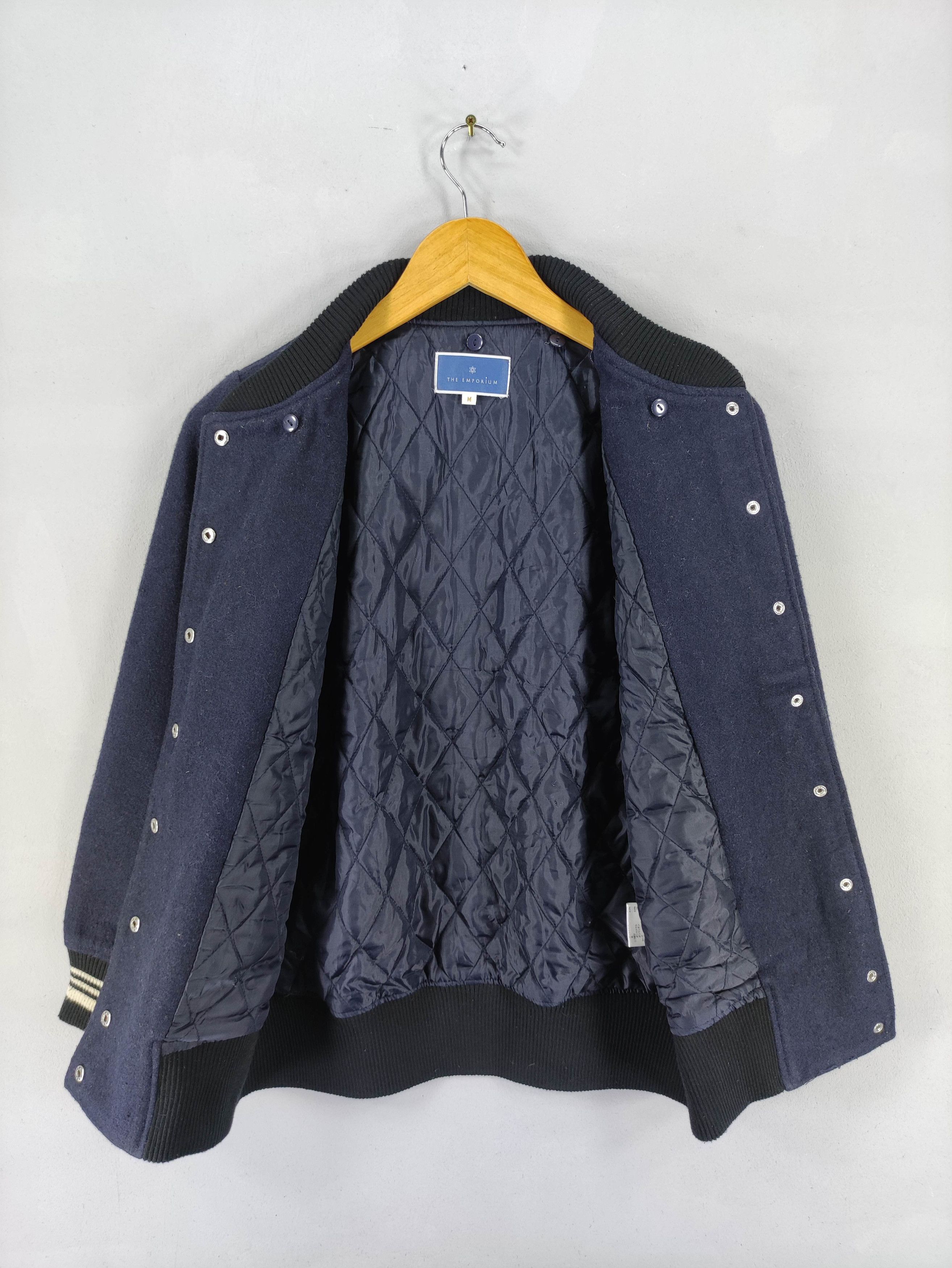 Japanese Brand Vintage Varsity Jacket Wool Snap Button By The Emporium Size US M / EU 48-50 / 2 - 3 Thumbnail