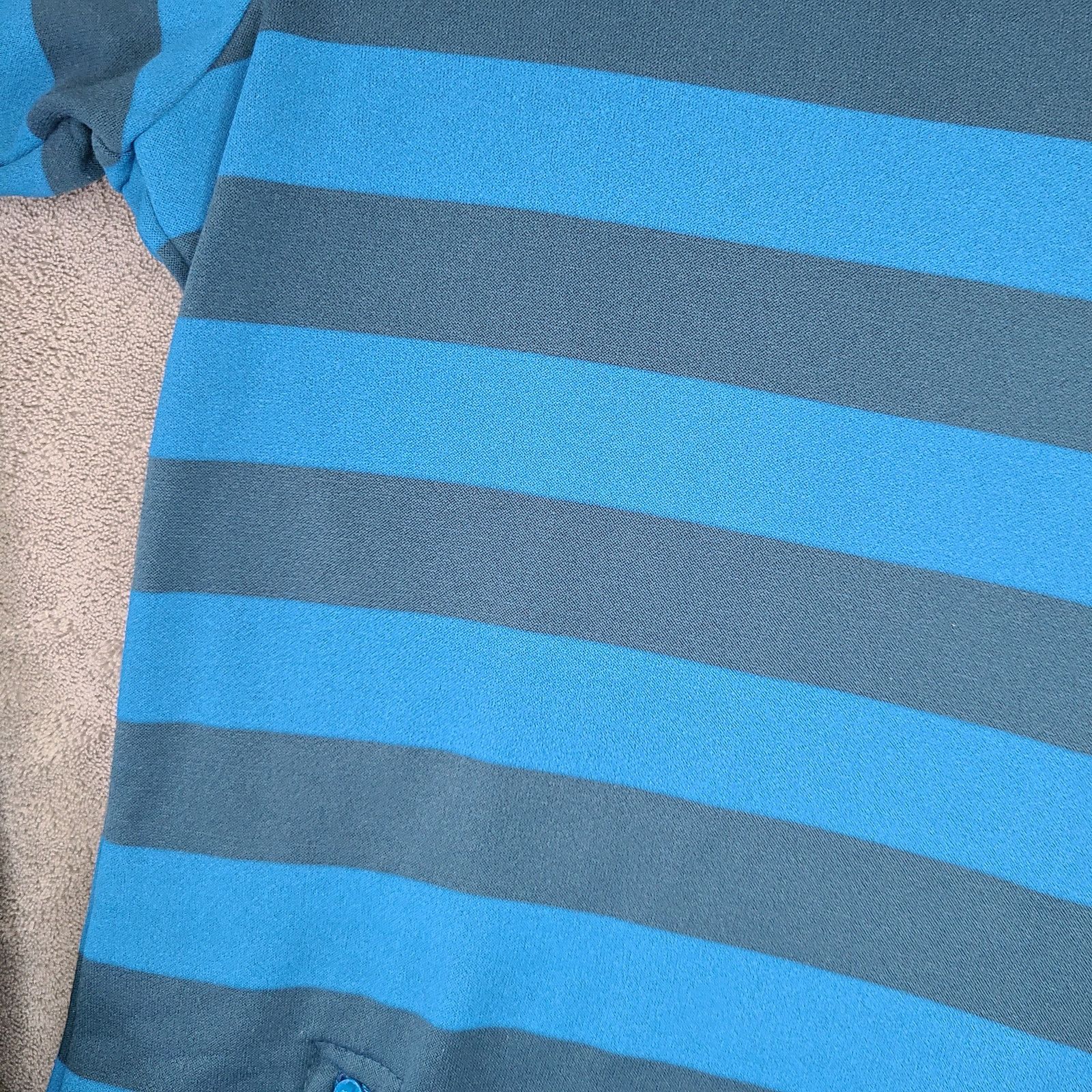 Mammut Mammut Blue & Navy Striped Turtleneck Jacket L, Women's Size L / US 10 / IT 46 - 10 Thumbnail