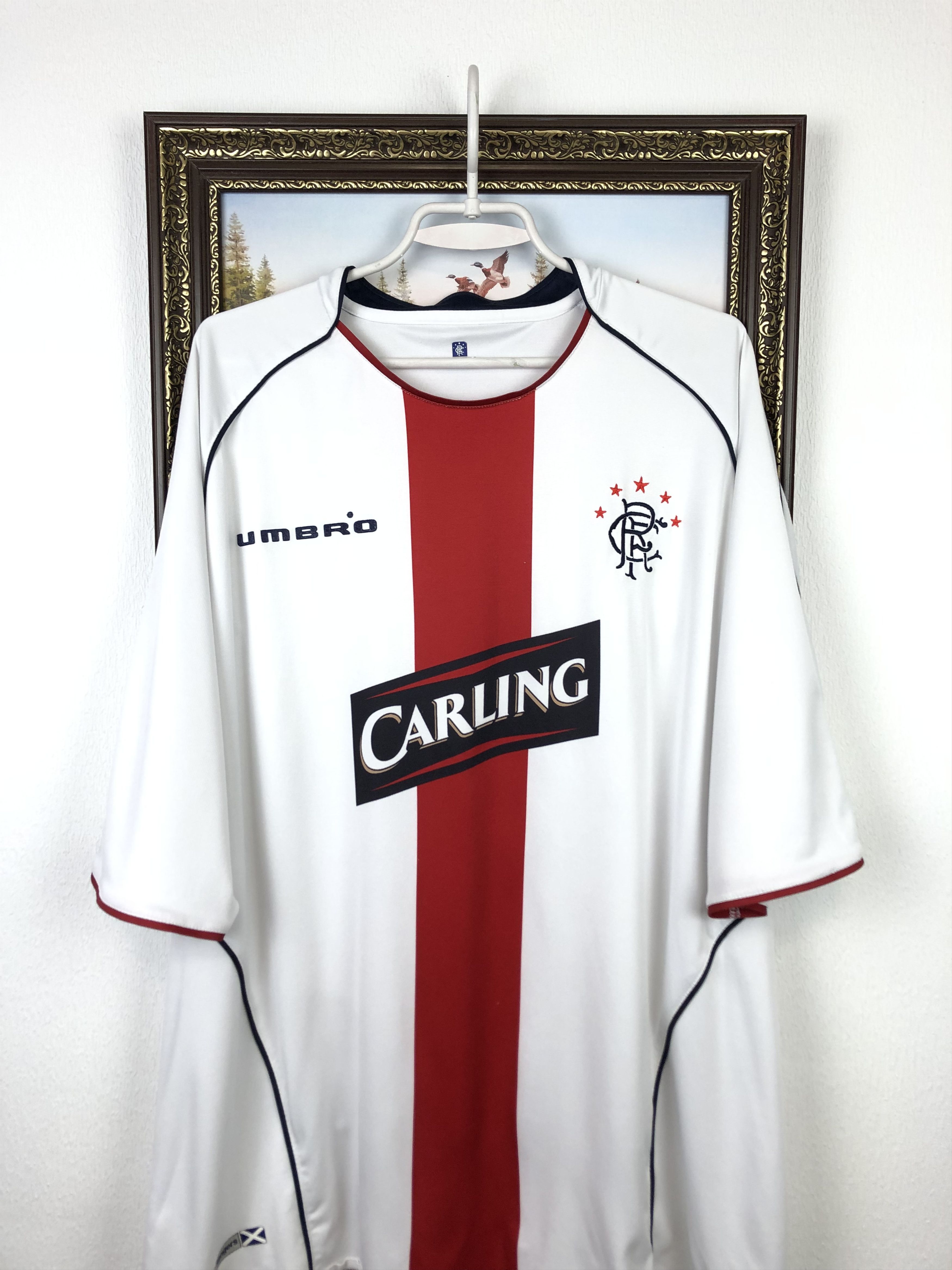 Umbro Rangers football shirt 2005 Soccer Umbro Jersey 3XL Tee Size US XXL / EU 58 / 5 - 2 Thumbnail