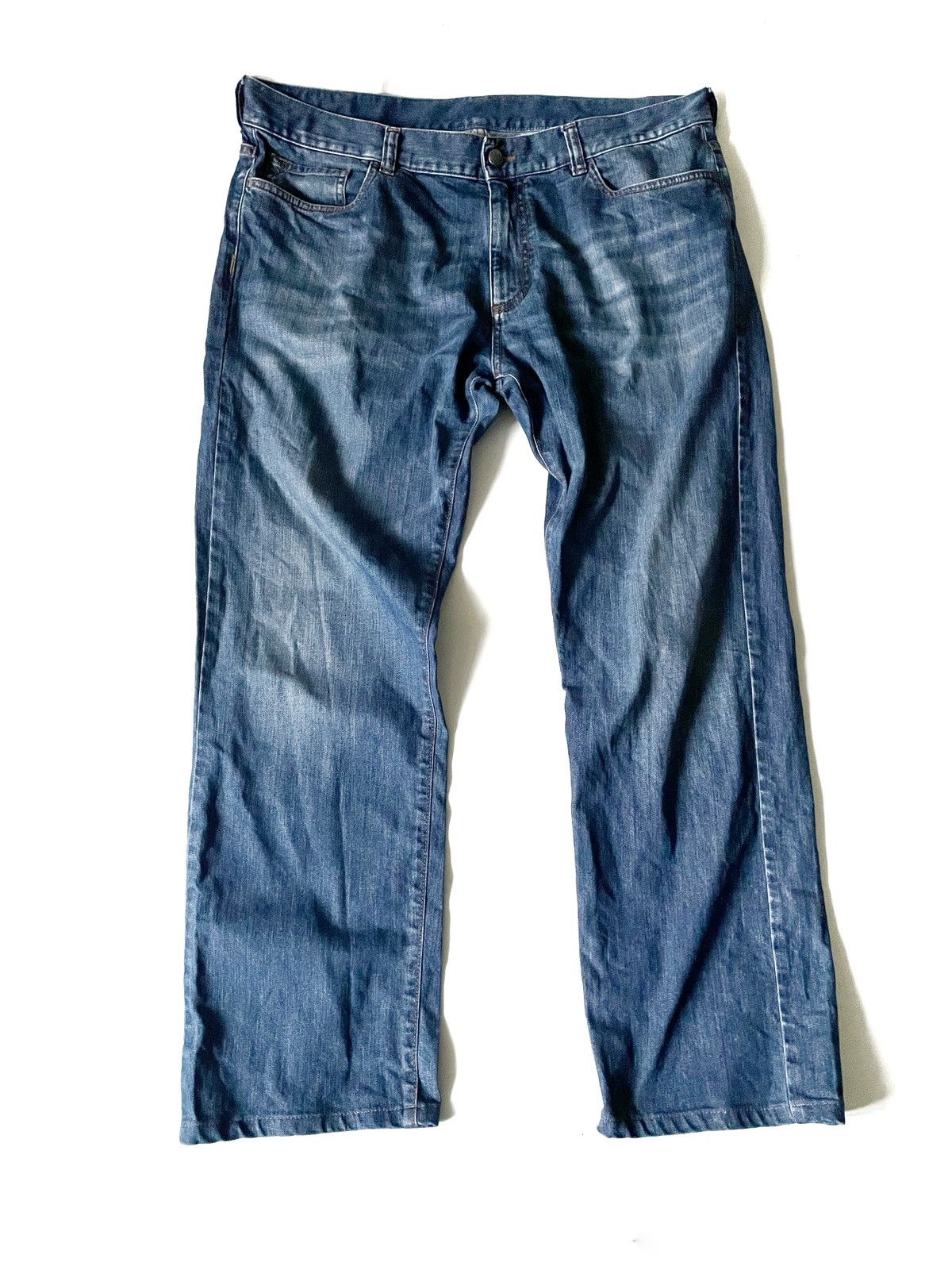 Canali Canali Men Regular Fit Blue Jeans Size 56/XL Made In Italy Size US 36 / EU 52 - 1 Thumbnail
