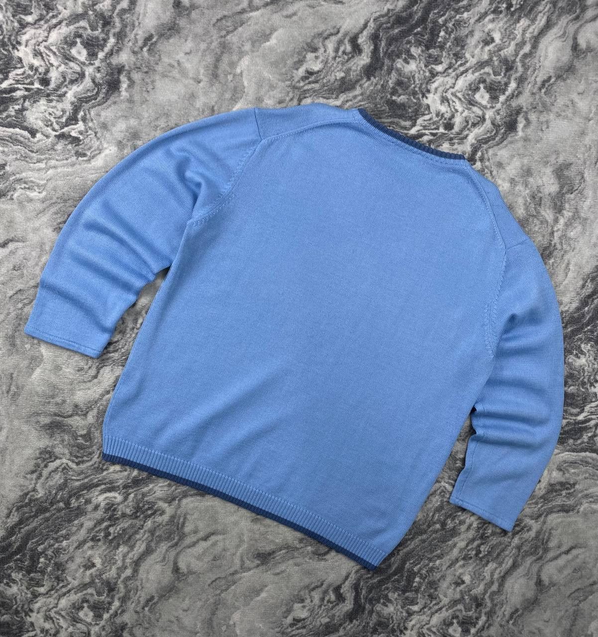 Yves Saint Laurent Vintage Yves Saint Laurent Wool Sweater Big Logo Size US XXL / EU 58 / 5 - 2 Thumbnail