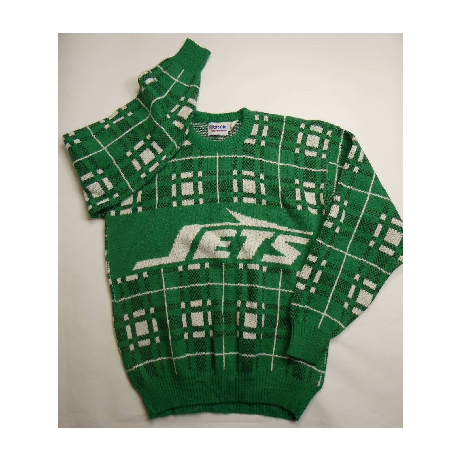 NY Jets 1980's vintage Pro Line sweater Cliff Engle medium