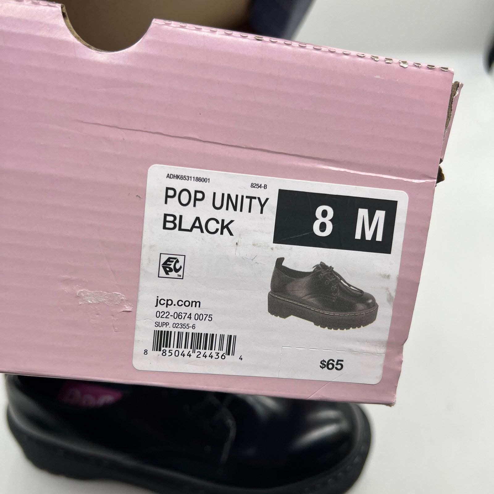 Other Pop Womens Unity Oxford Shoes Black Size 8M Size US 8 / IT 38 - 8 Thumbnail