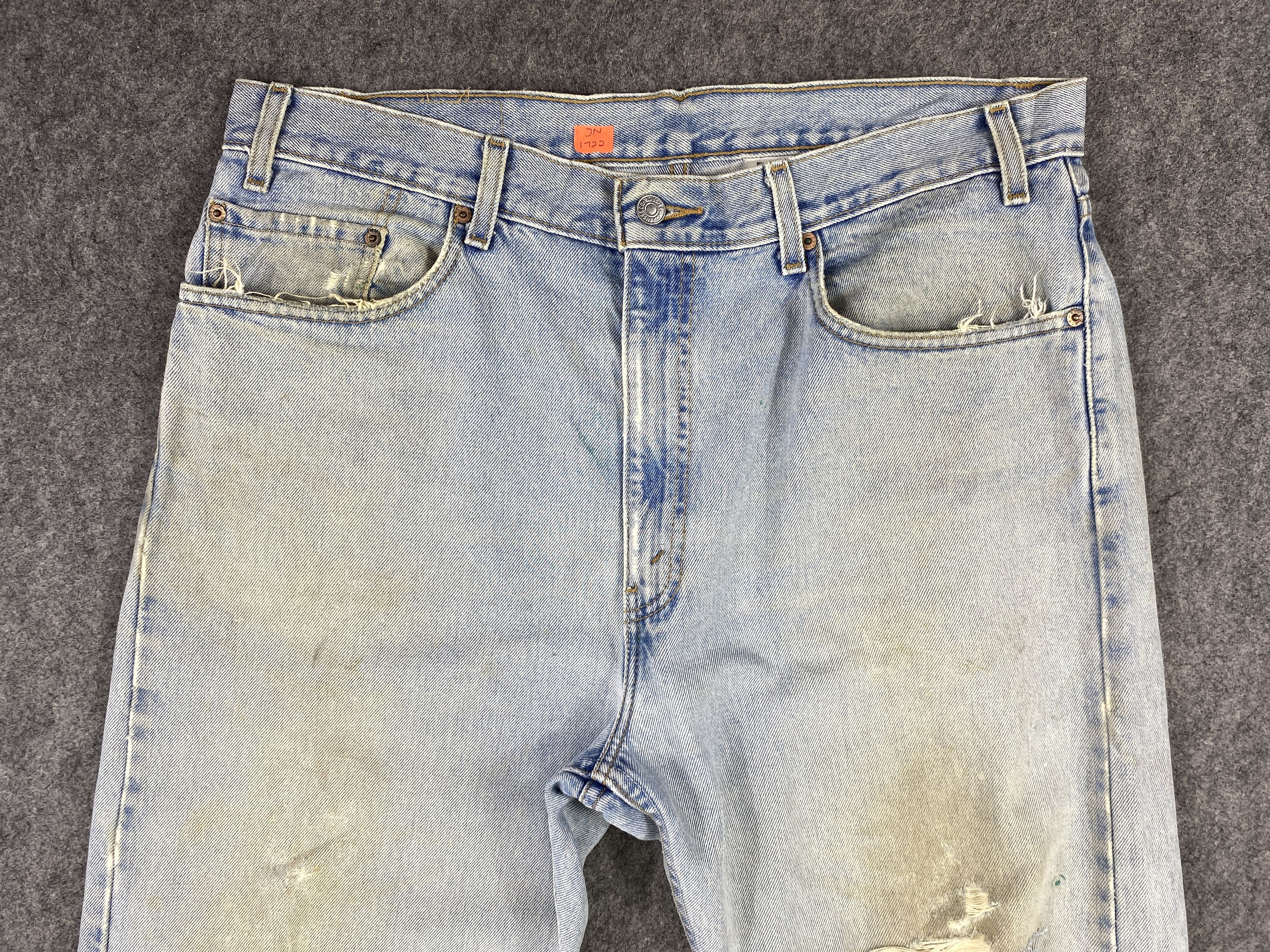 Levi's Light Blue Wash Vintage Levi's 505 36x30 Denim -JN1722 Size US 36 / EU 52 - 3 Thumbnail