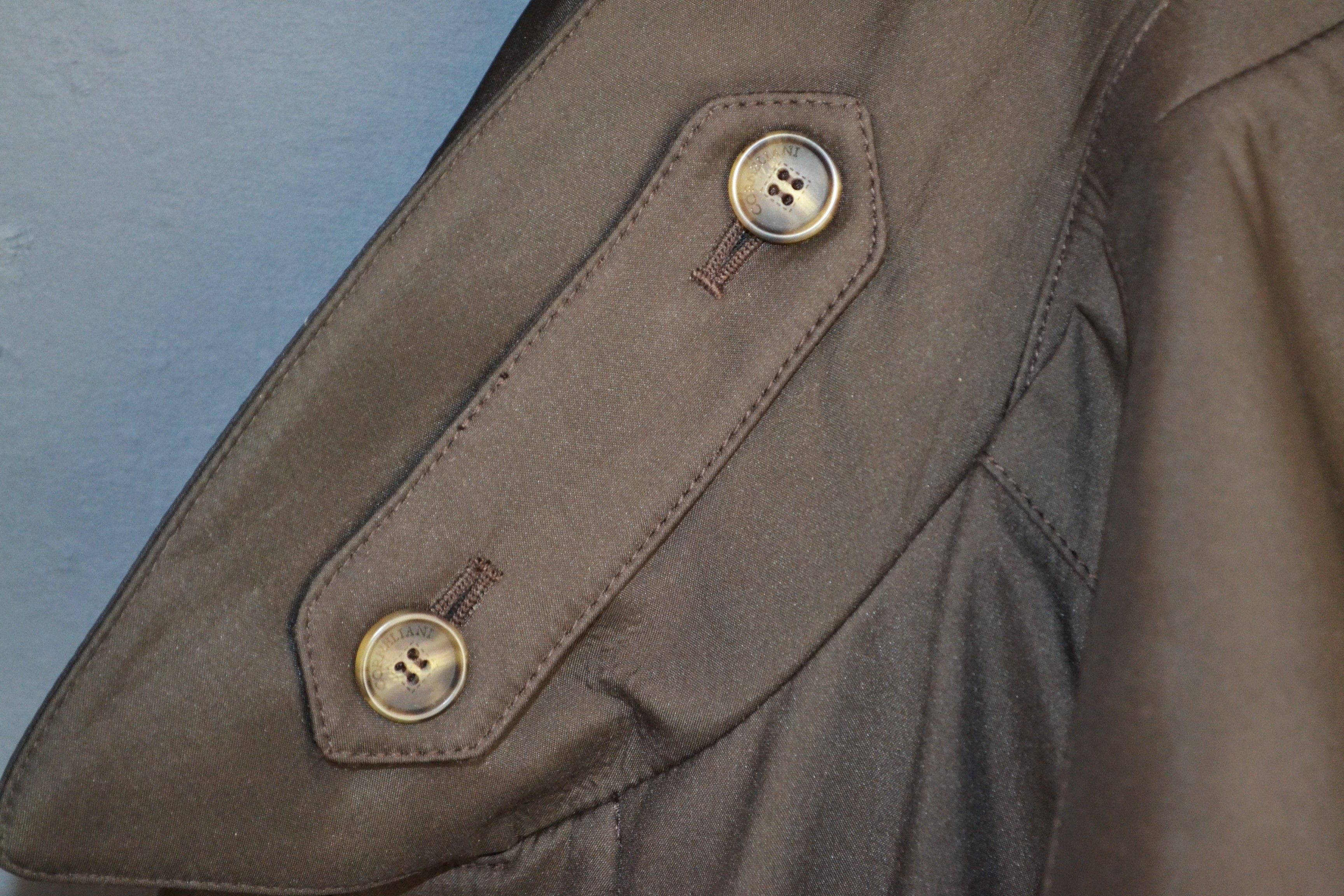 Corneliani Corneliani 52 size L-XL 42 Brown Nylon Coat Overcoat Size US L / EU 52-54 / 3 - 12 Thumbnail