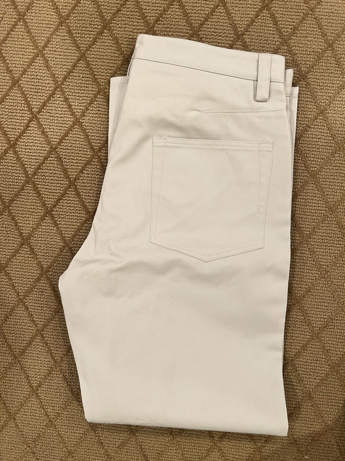 Jil Sander Pantalone Fine Cotton Serge Denim size 52 Size US 34 / EU 50 - 4 Thumbnail
