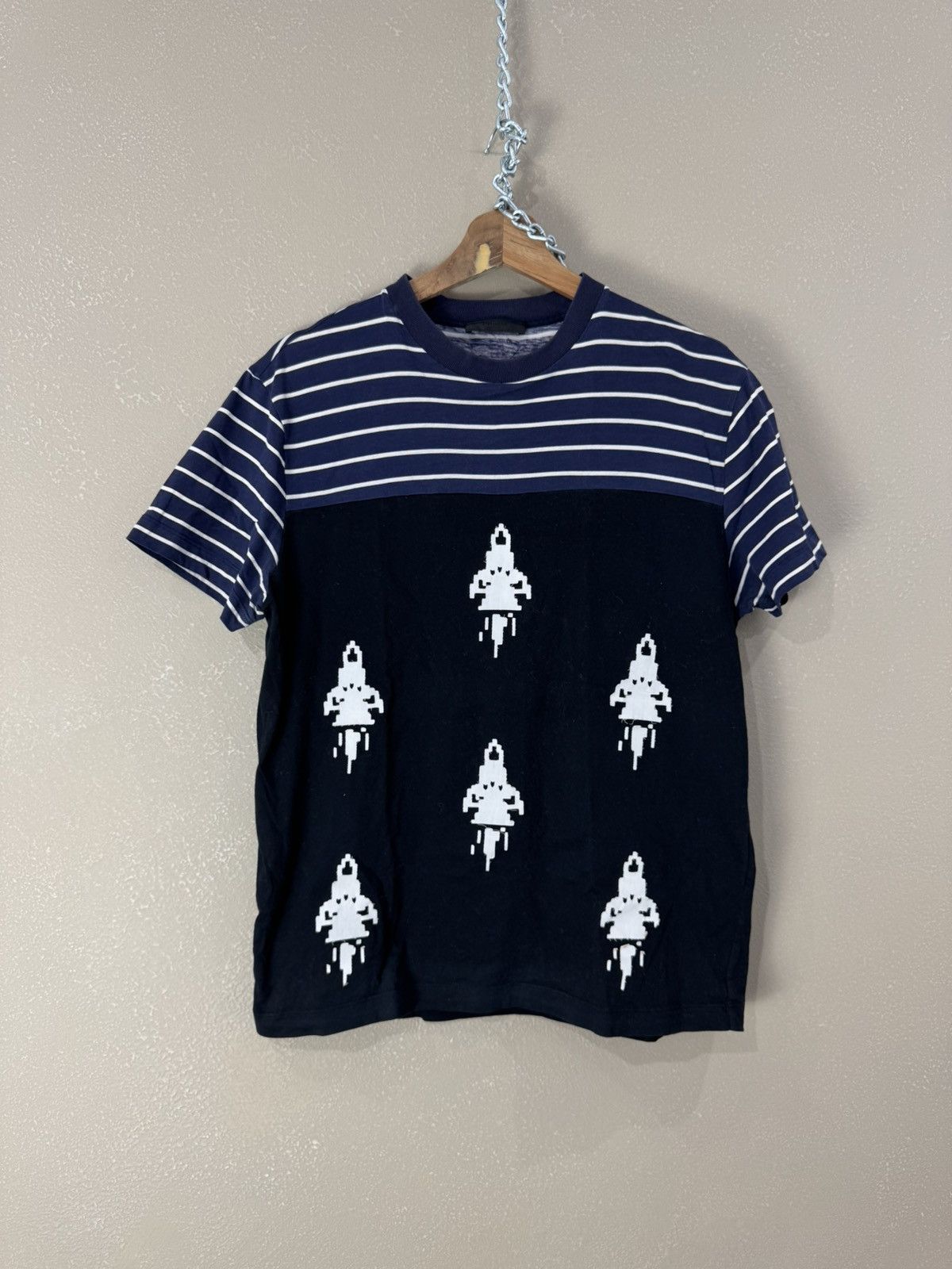 Prada Prada tee Rockets Pullover tshirt tee Size US S / EU 44-46 / 1 - 1 Thumbnail