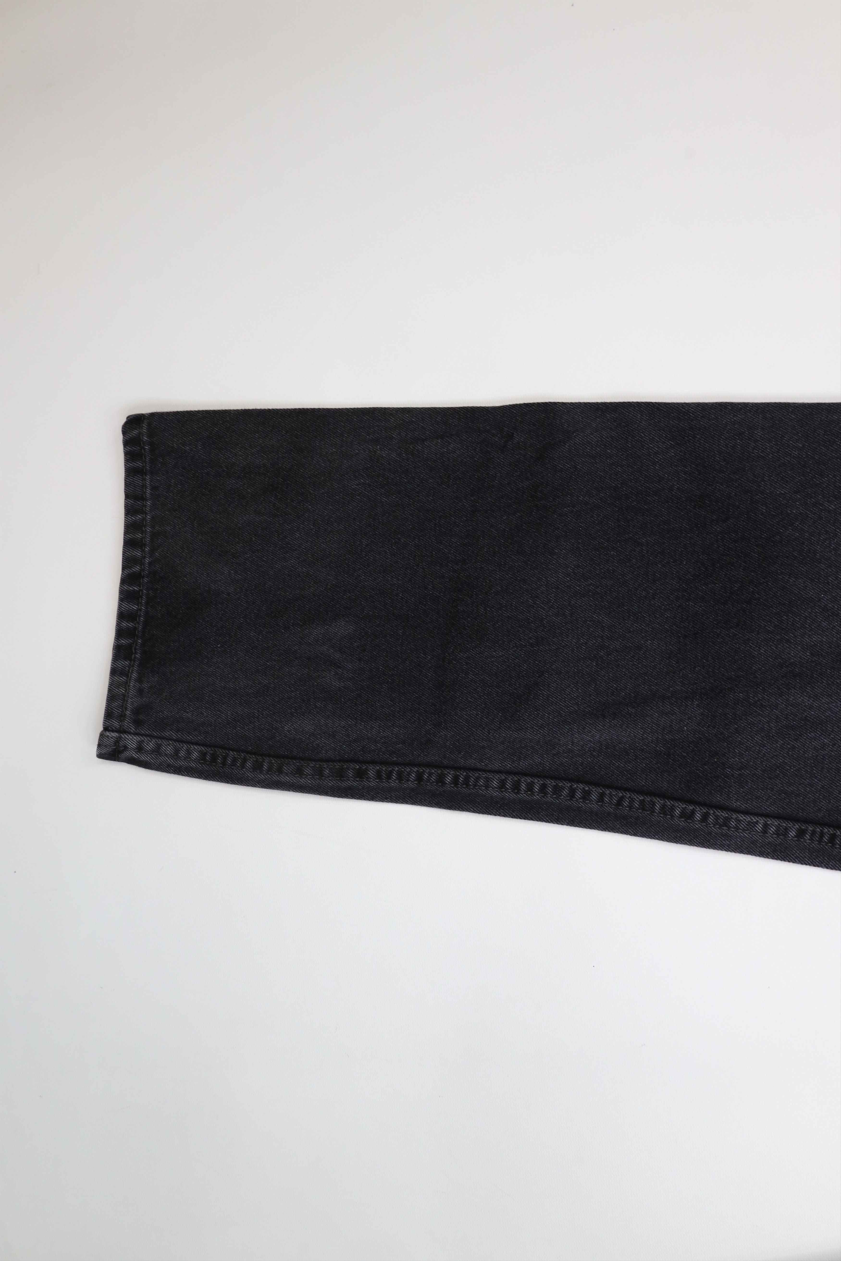 Levi's × Vintage Vintage Y2K Levis 550 Relaxed Fit Denim Jeans Black Cotton Size US 36 / EU 52 - 13 Thumbnail