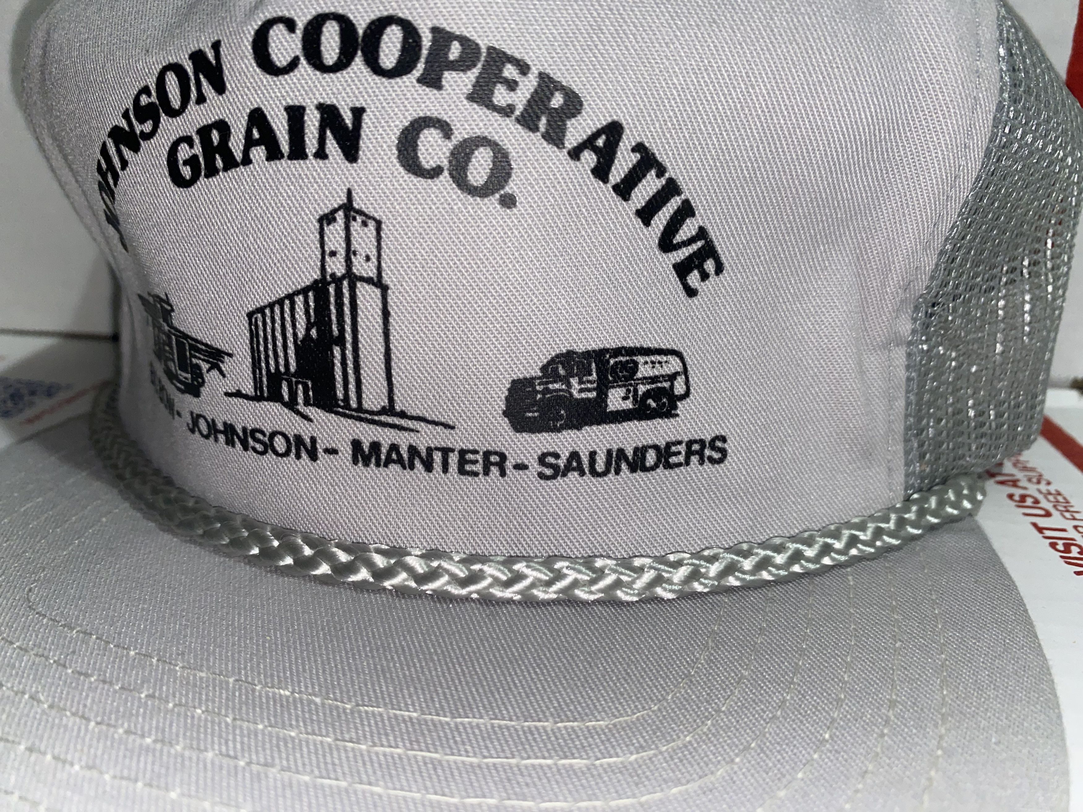Other vintage Trucker Hat Johnson Cooperative Grain Co Company Cap Size ONE SIZE - 4 Thumbnail