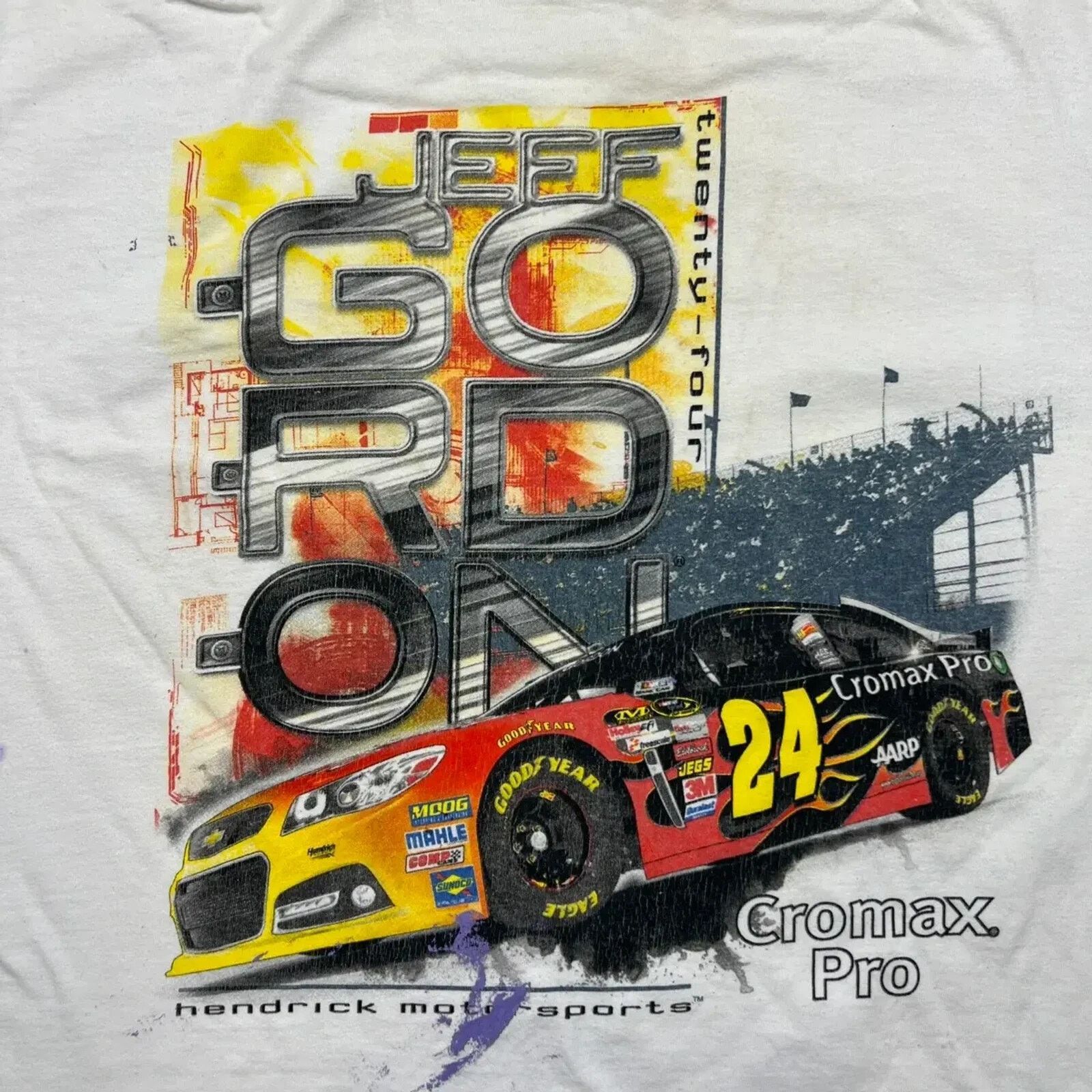 Chase Authentics × Vintage 2013 Jeff Gordon NASCAR T Shirt Chase Authentics Racing Tee Size US XL / EU 56 / 4 - 2 Thumbnail