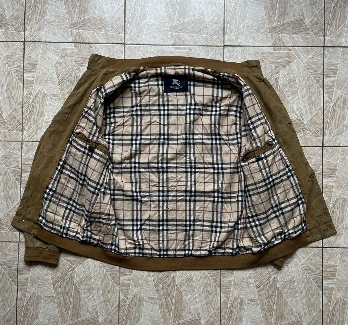 Burberry × Vintage Vintage Casual Burberry London England Nova Check Jacket 56 Size US XL / EU 56 / 4 - 9 Thumbnail