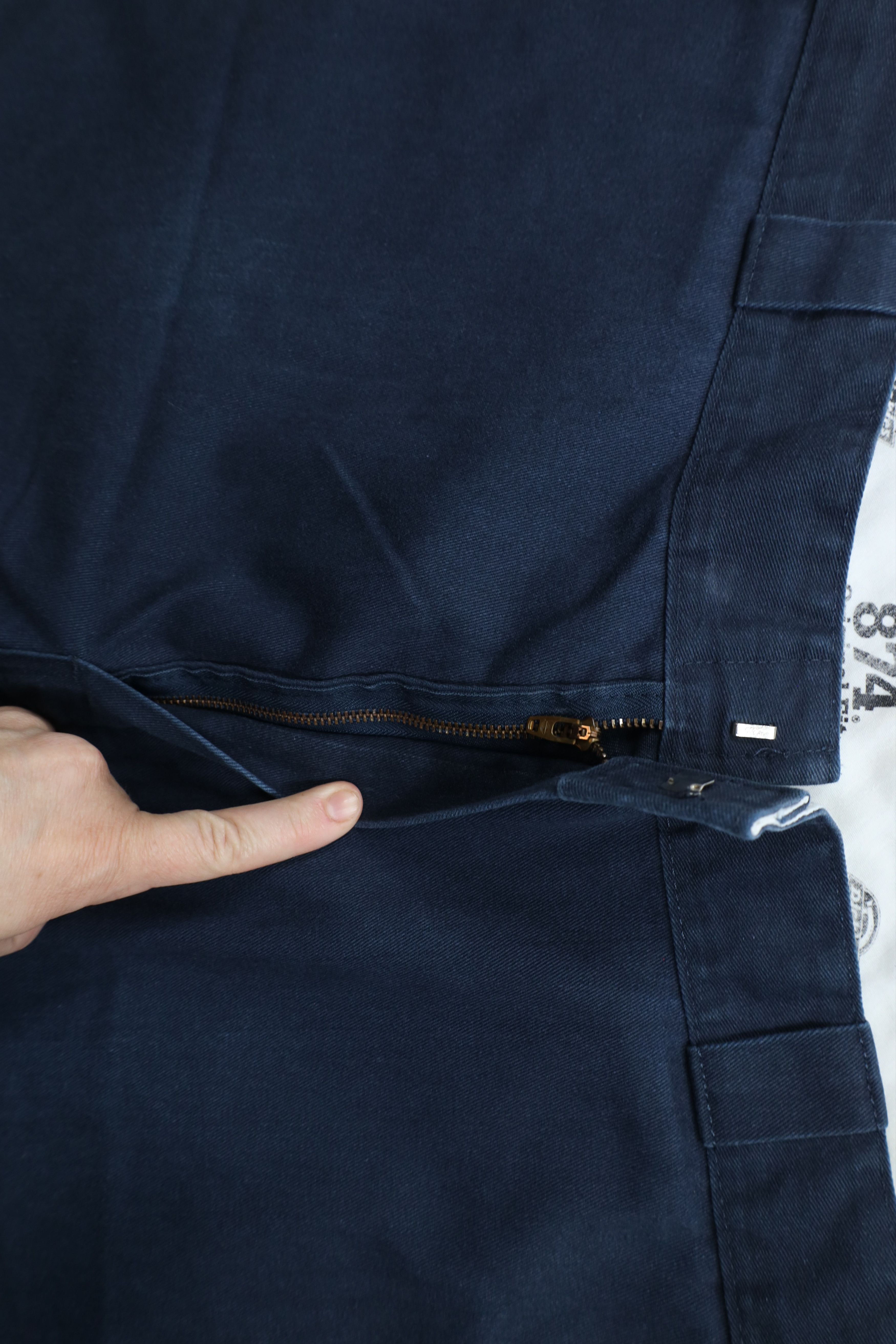 Dickies × Vintage Vintage Y2K Dickies Original Wide Leg Workwear Pants Blue Size US 38 / EU 54 - 7 Thumbnail